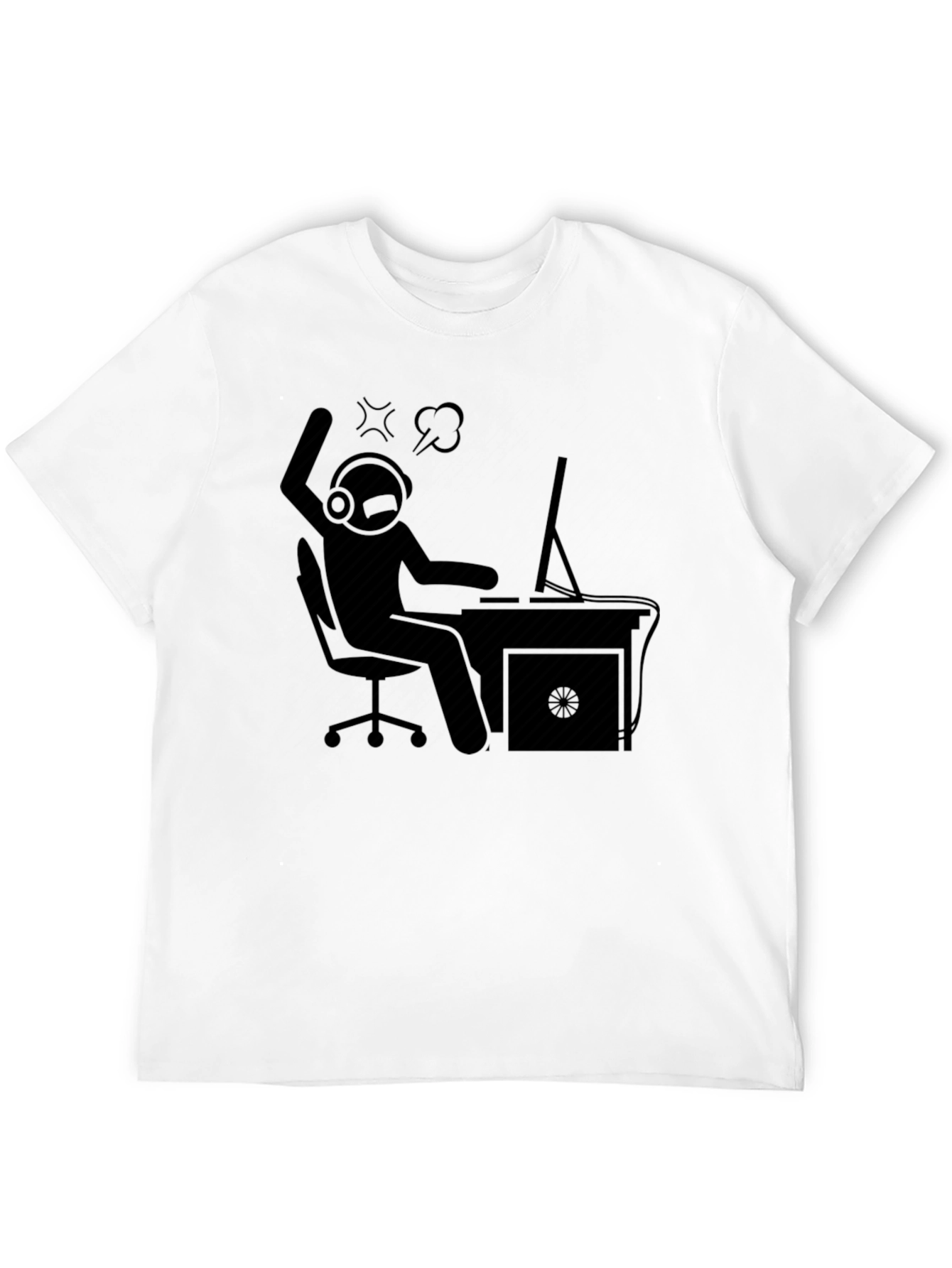 Gamer Rage T-Shirt - Funny Angry Gamer Tee