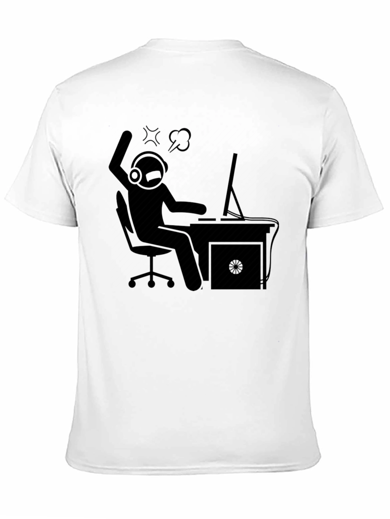 Gamer Rage T-Shirt - Funny Angry Gamer Tee