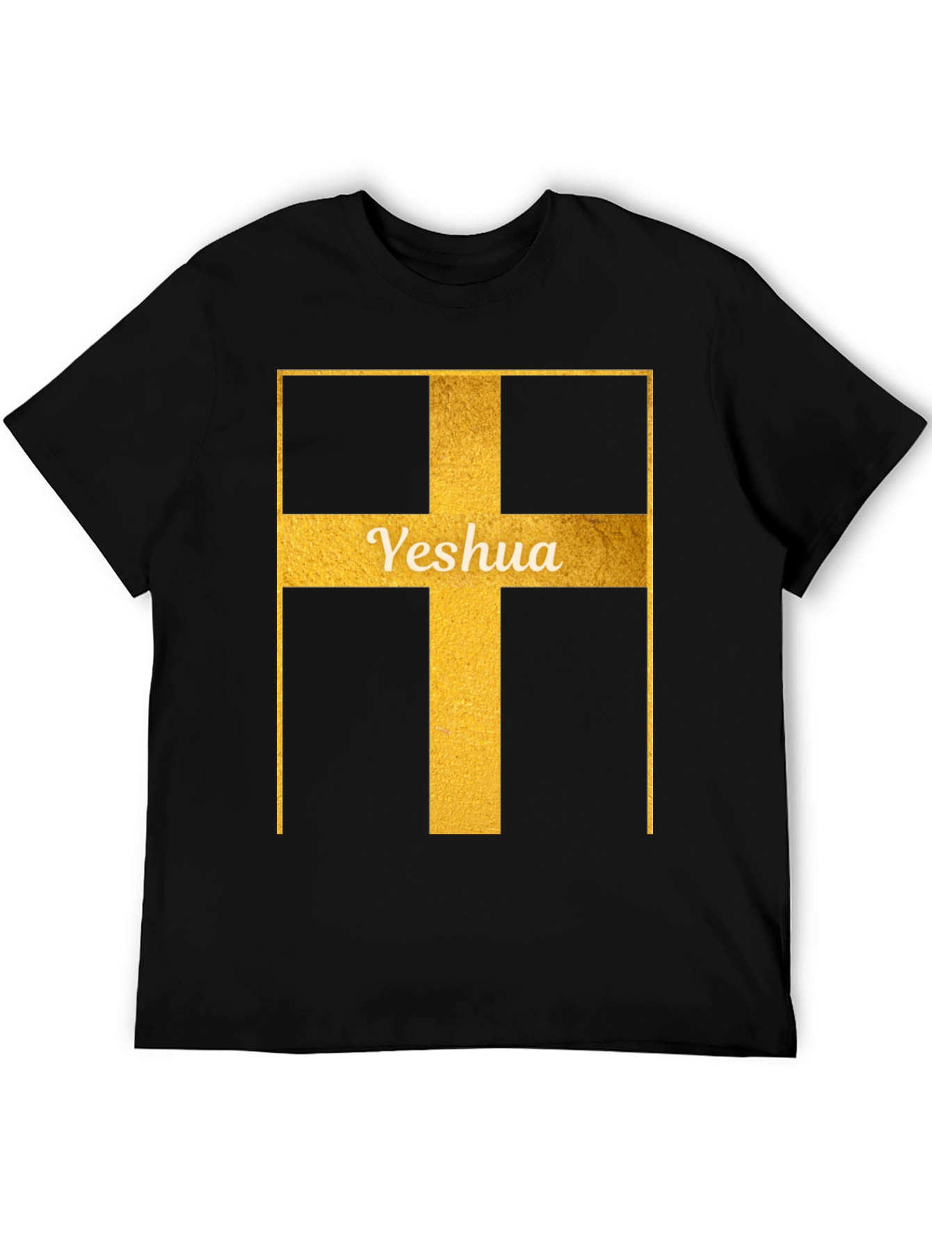 Yeshua Cross Graphic T-Shirt - Religious Apparel