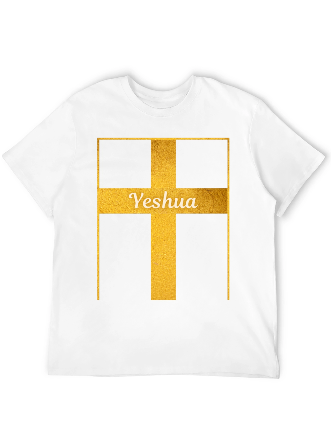 Yeshua Cross Graphic T-Shirt - Religious Apparel