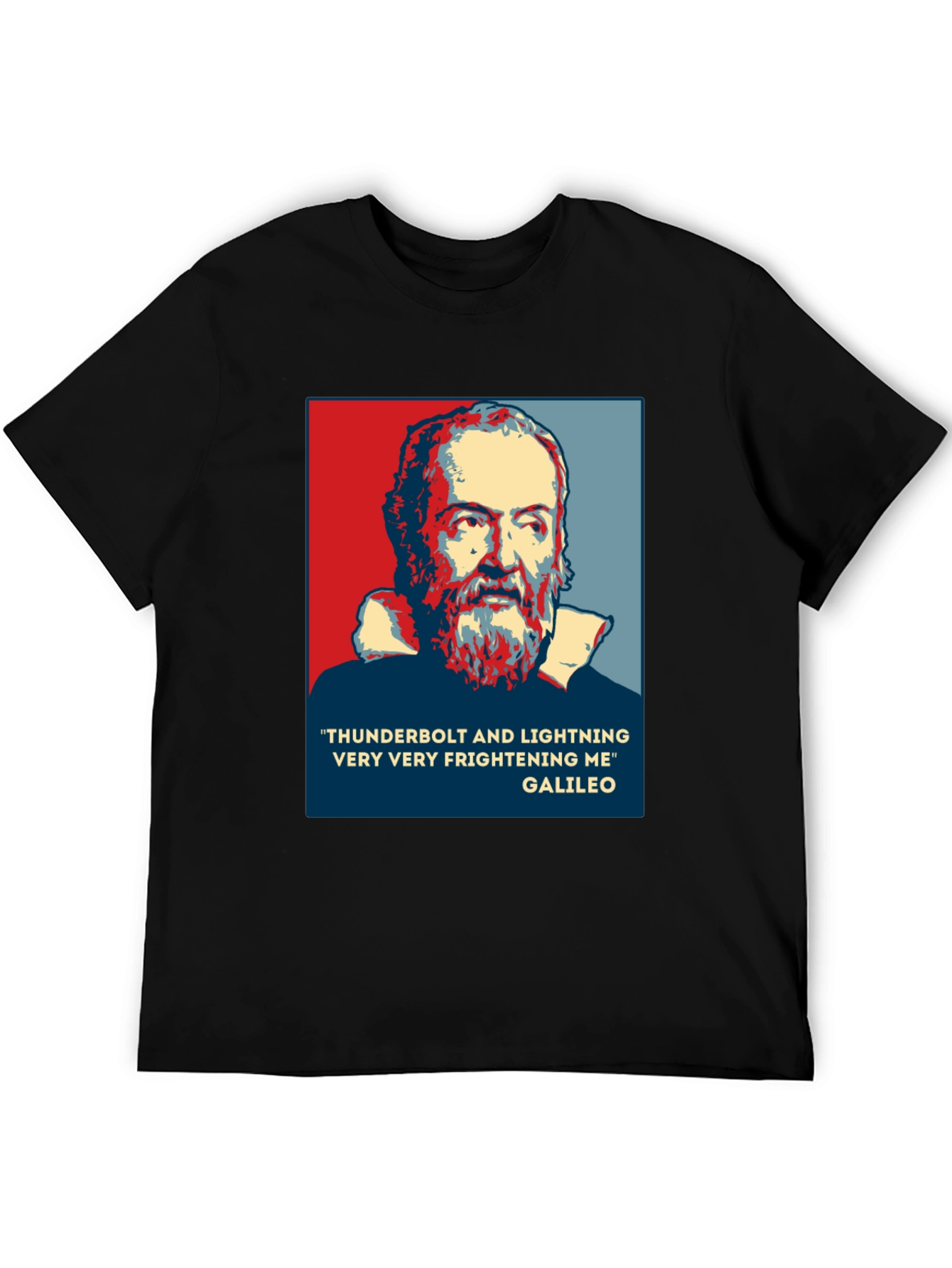 Galileo T-Shirt - Thunderbolt and Lightning Design