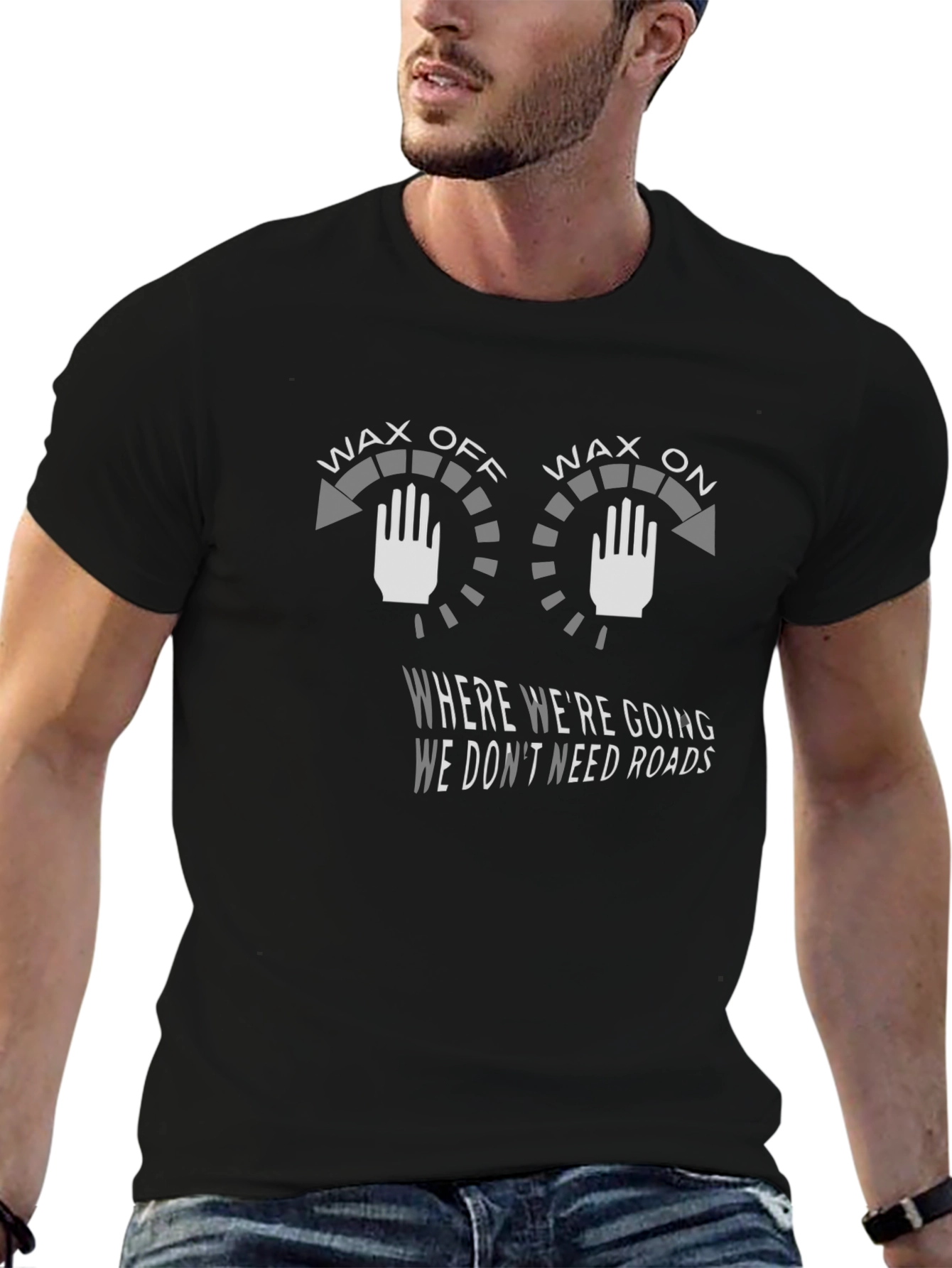 Wax On Wax Off Graphic Tee