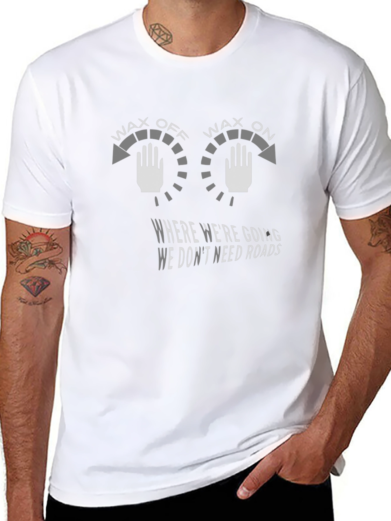 Wax On Wax Off Graphic Tee