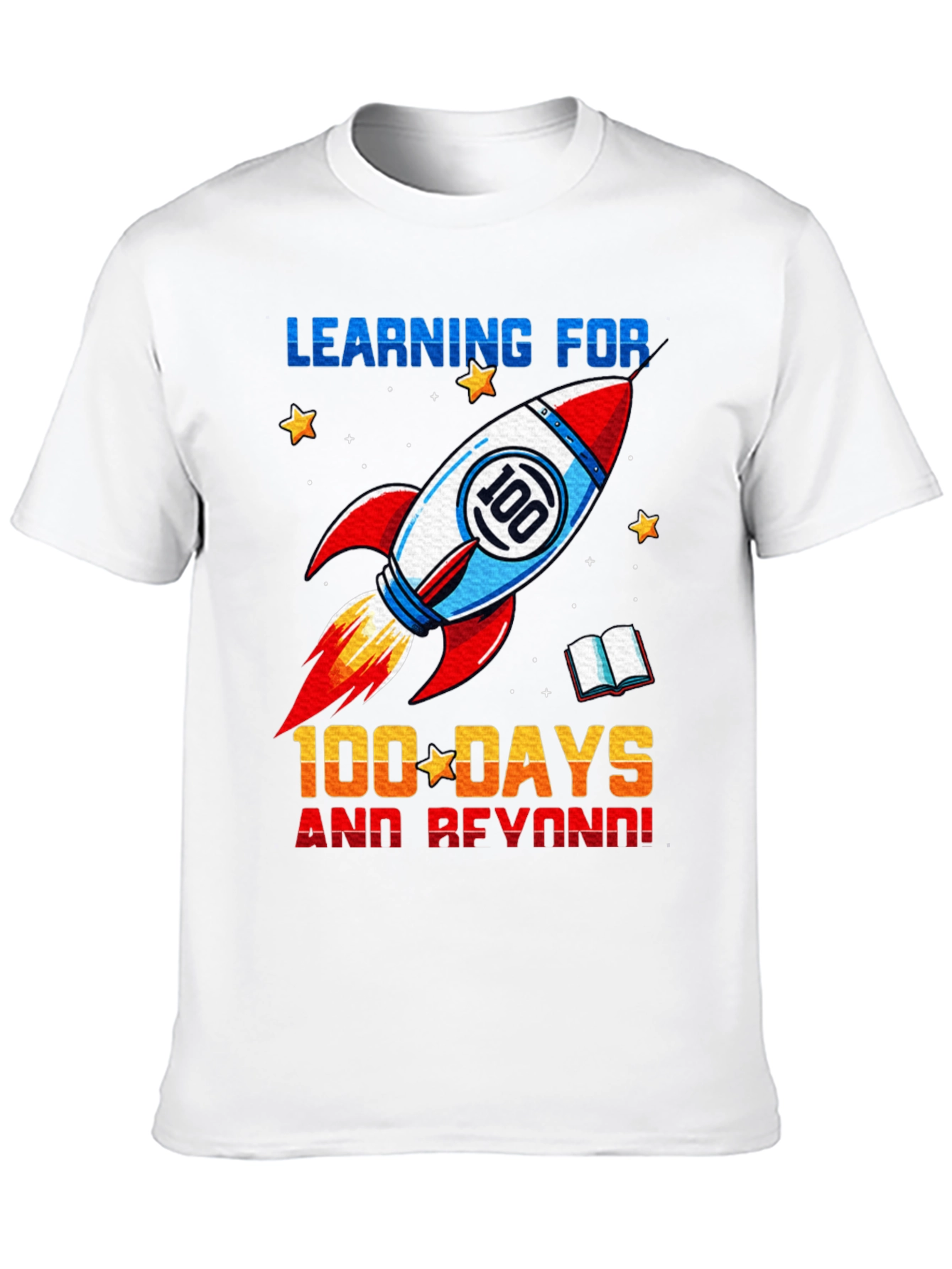 100 Days and Beyond Rocket T-Shirt