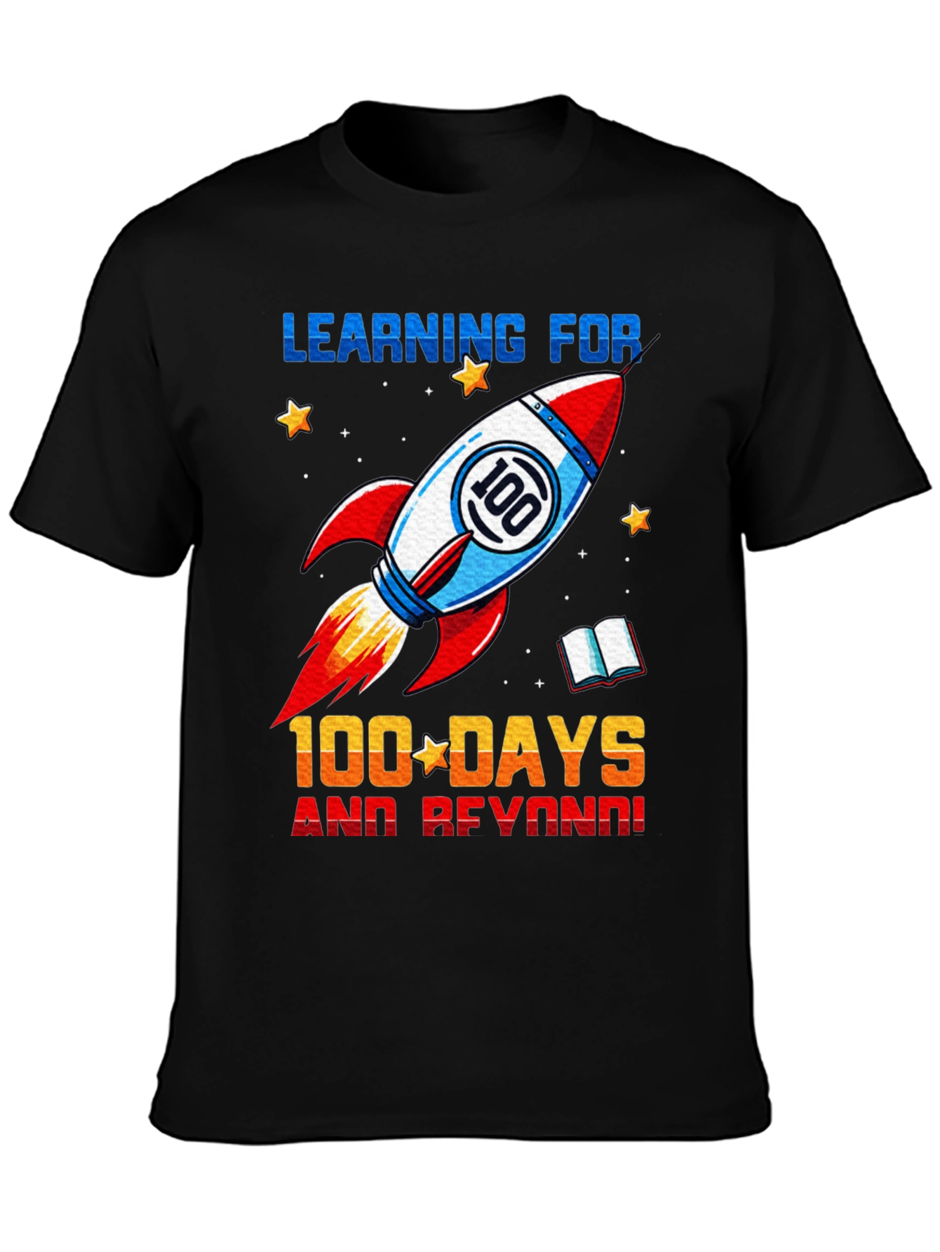 100 Days and Beyond Rocket T-Shirt