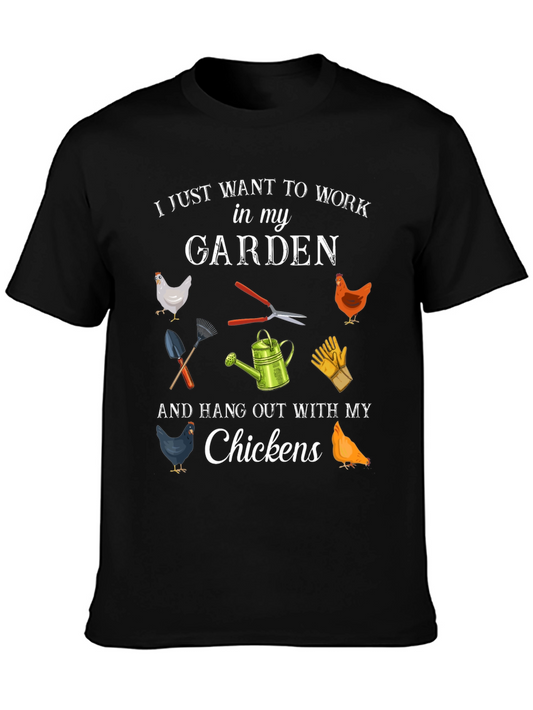 Gardening & Chickens T-Shirt