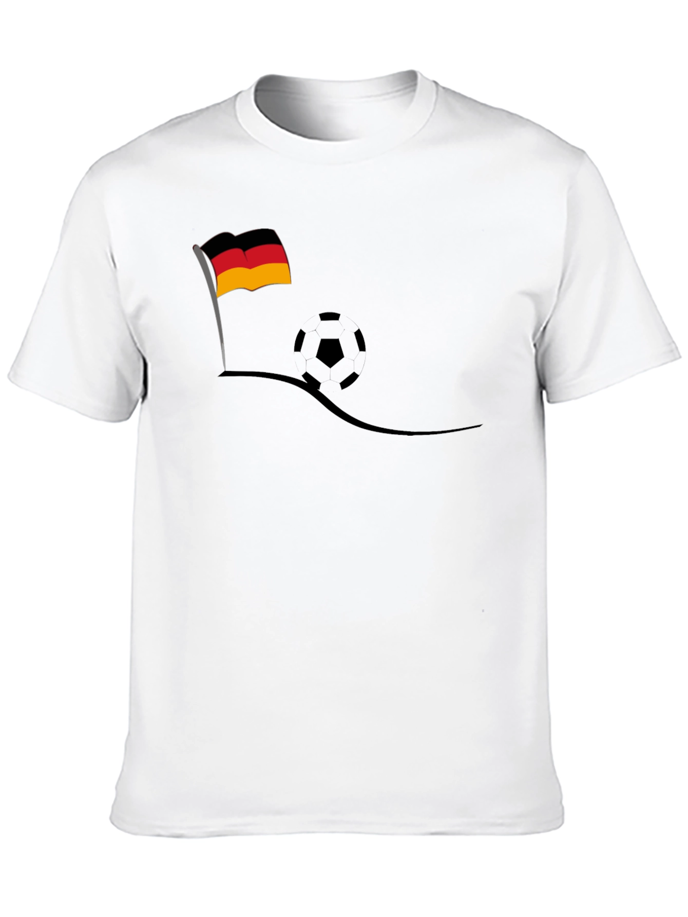 Germany Soccer Fan T-Shirt - Black