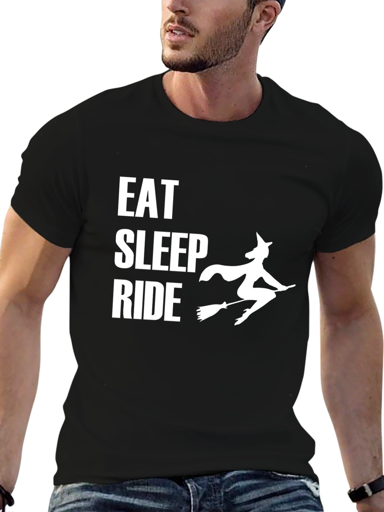 Eat Sleep Ride Witch T-Shirt