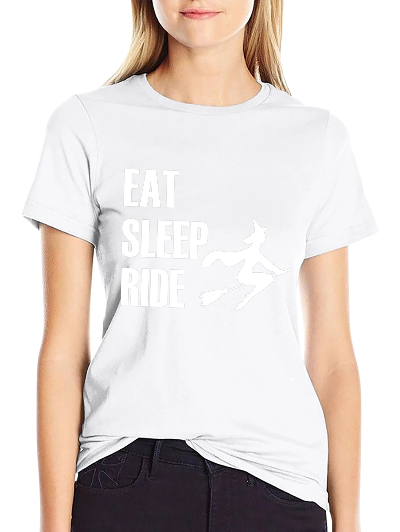 Eat Sleep Ride Witch T-Shirt