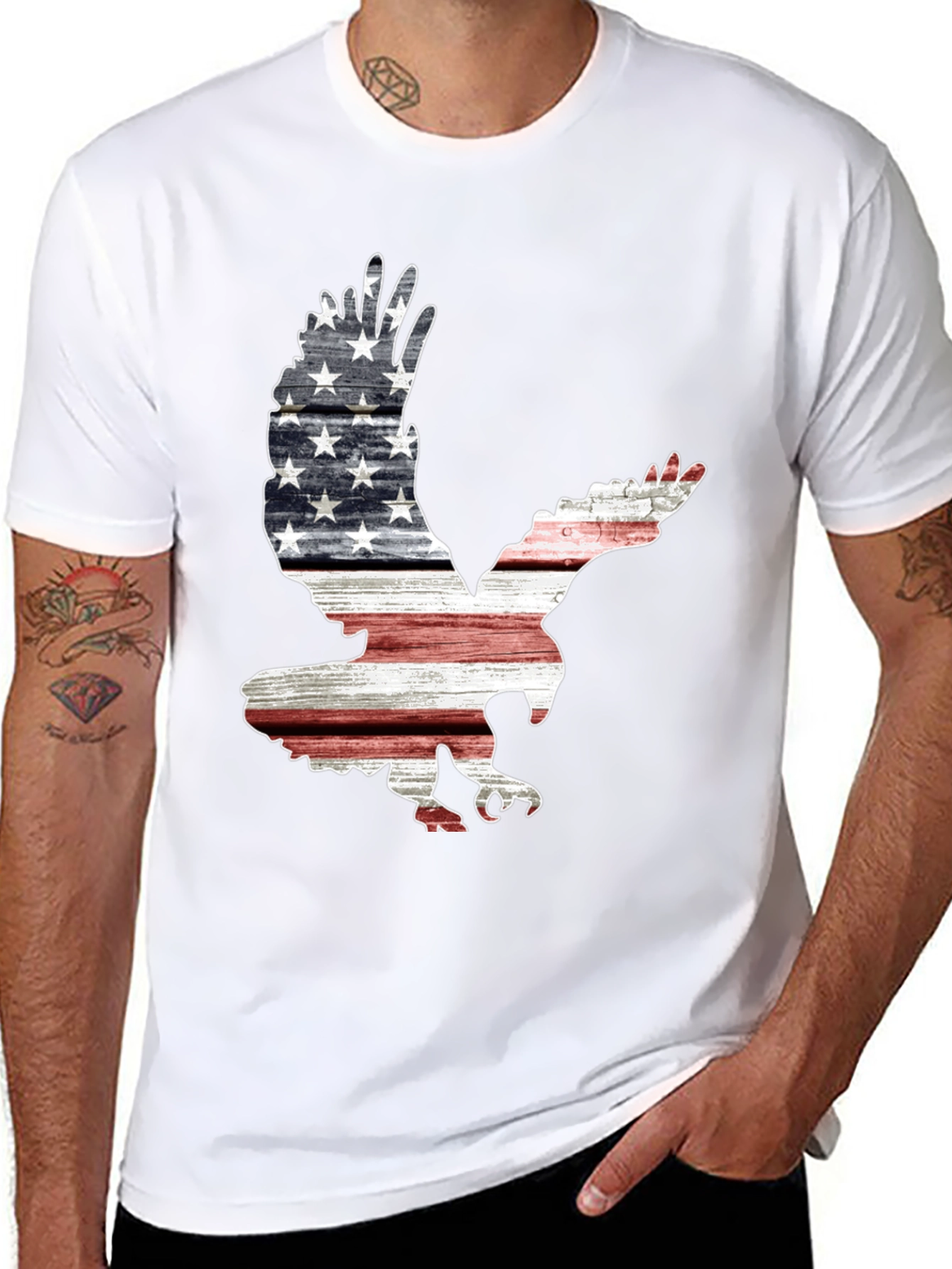 Patriotic Eagle T-Shirt