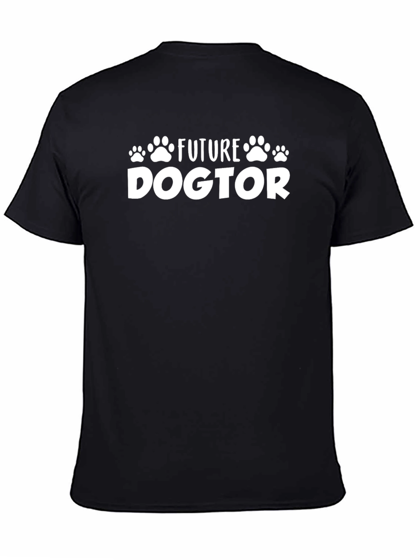 Future Dogtor T-Shirt – Funny Vet Student Dog Lover Gift Tee