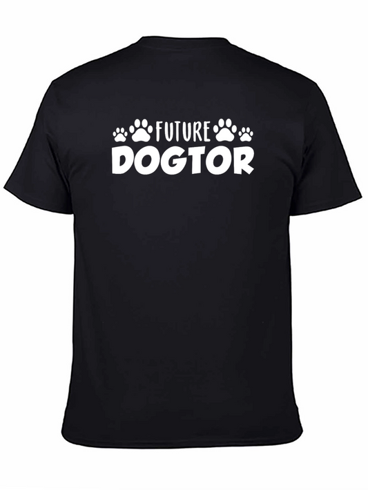 Future Dogtor T-Shirt – Funny Vet Student Dog Lover Gift Tee