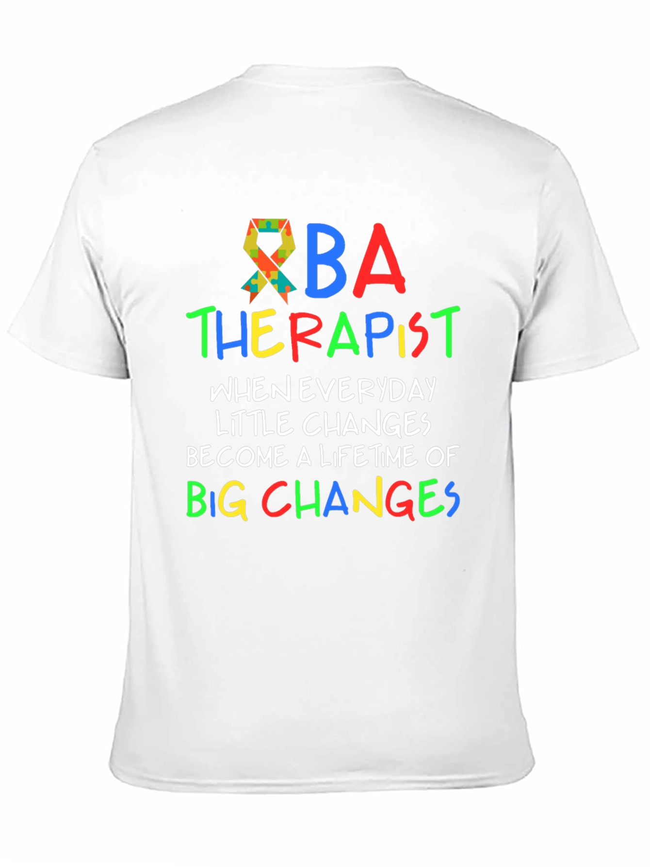 ABA Therapist Autism Awareness T-Shirt