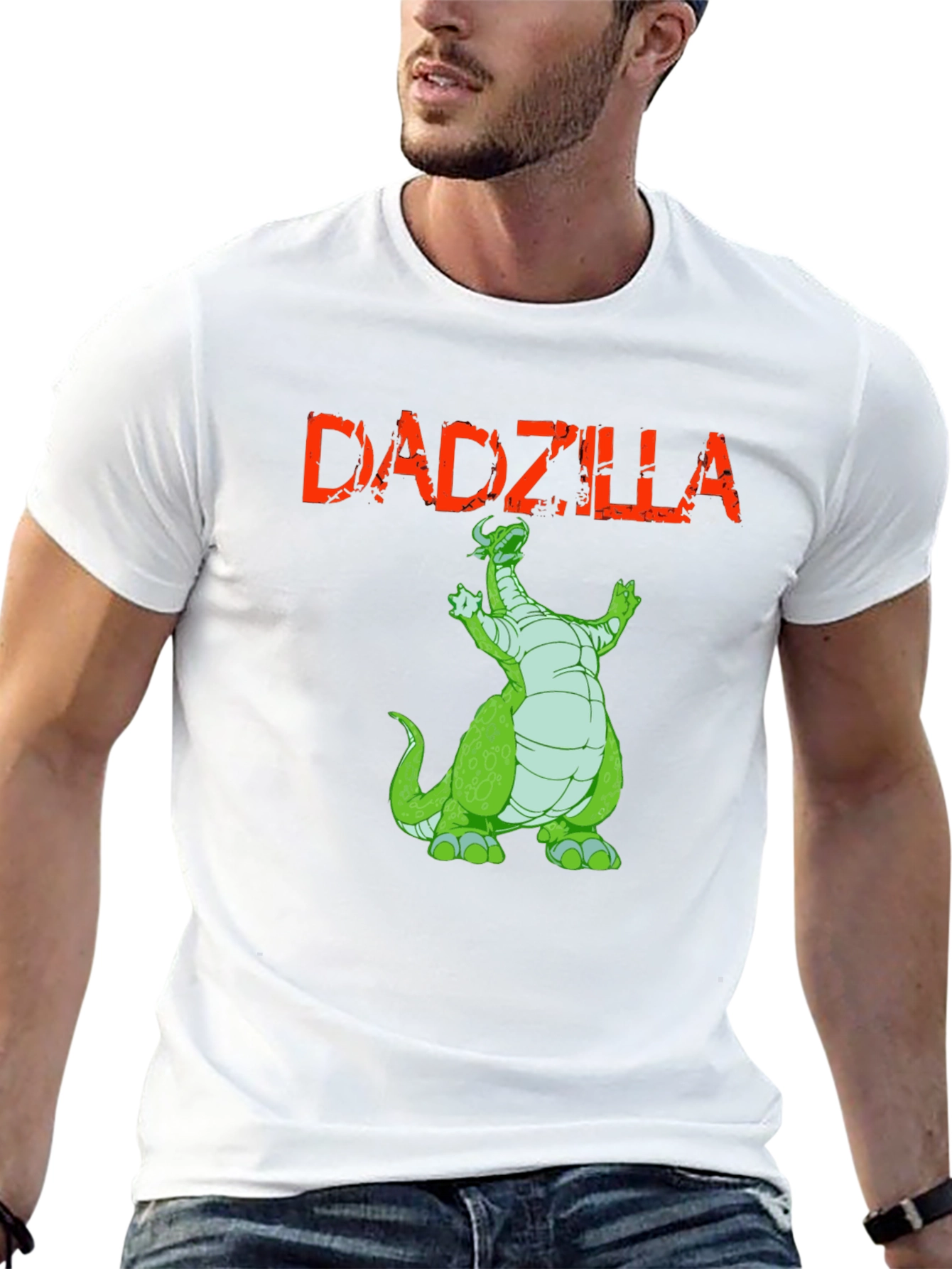 DadZilla T-Shirt - Funny Fathers Day Gift