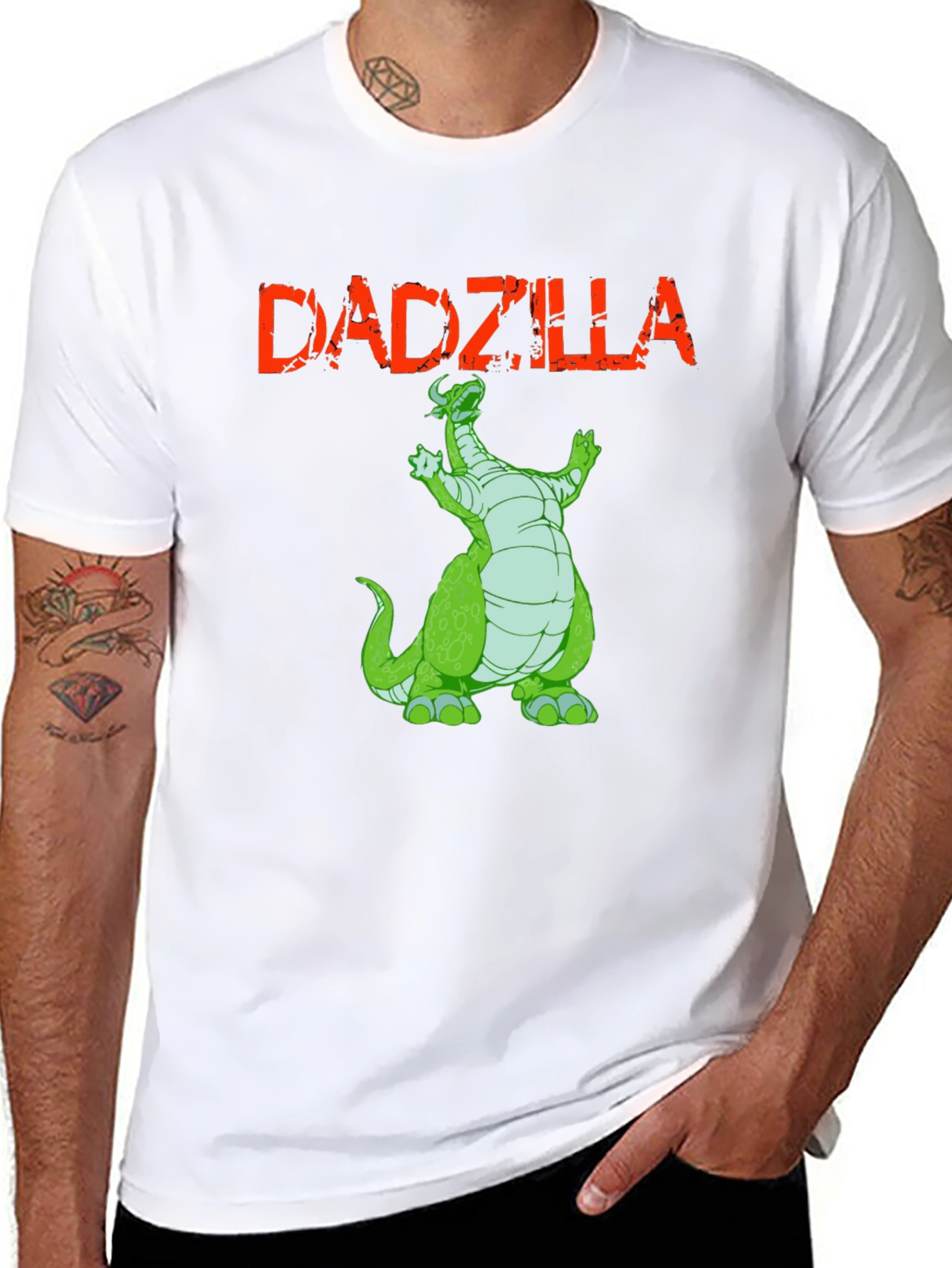 DadZilla T-Shirt - Funny Fathers Day Gift