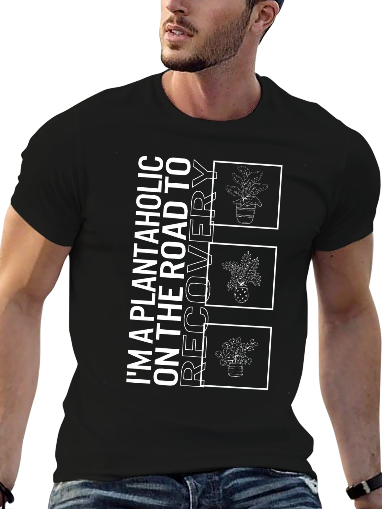Plantaholic Recovery Graphic Tee