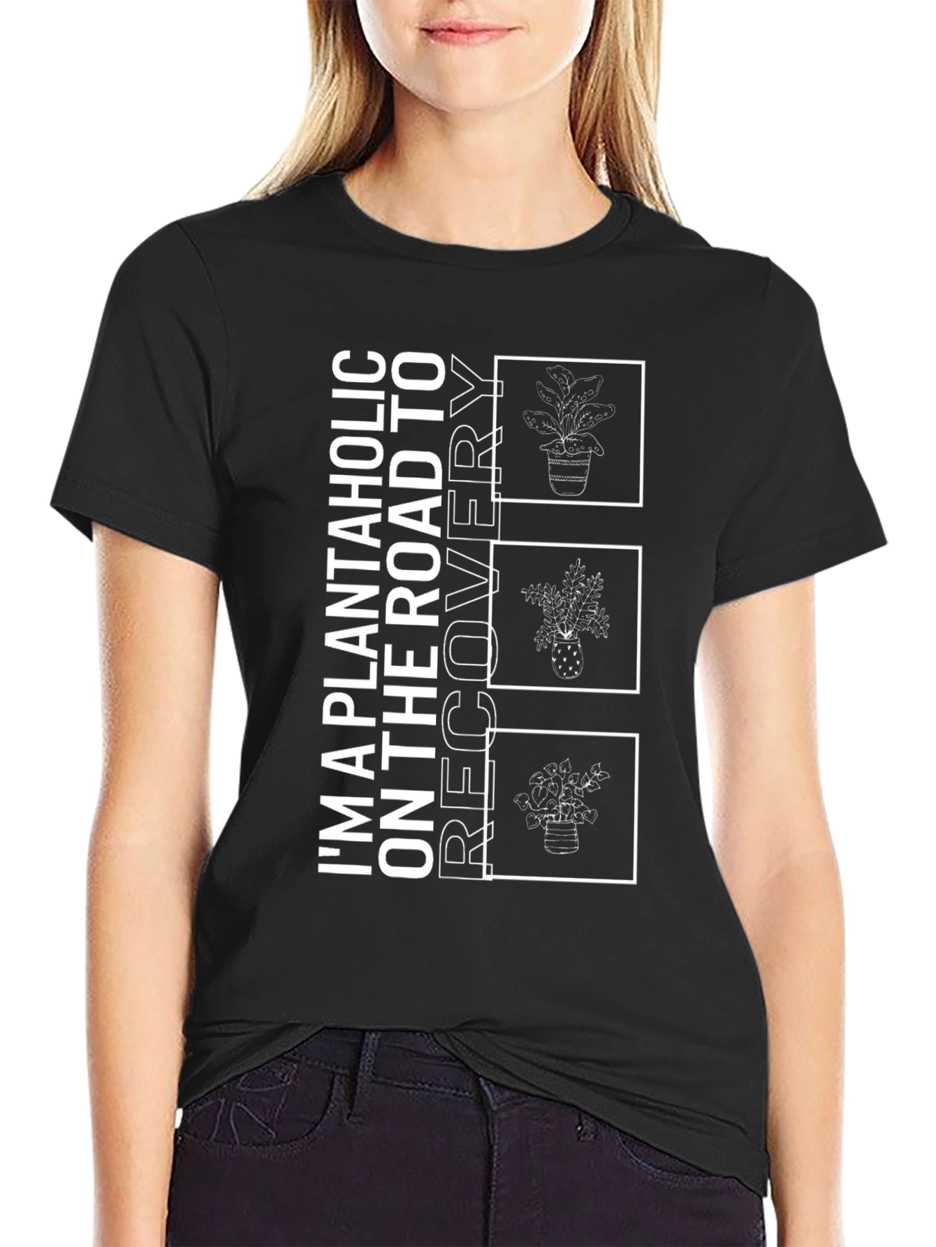 Plantaholic Recovery Graphic Tee