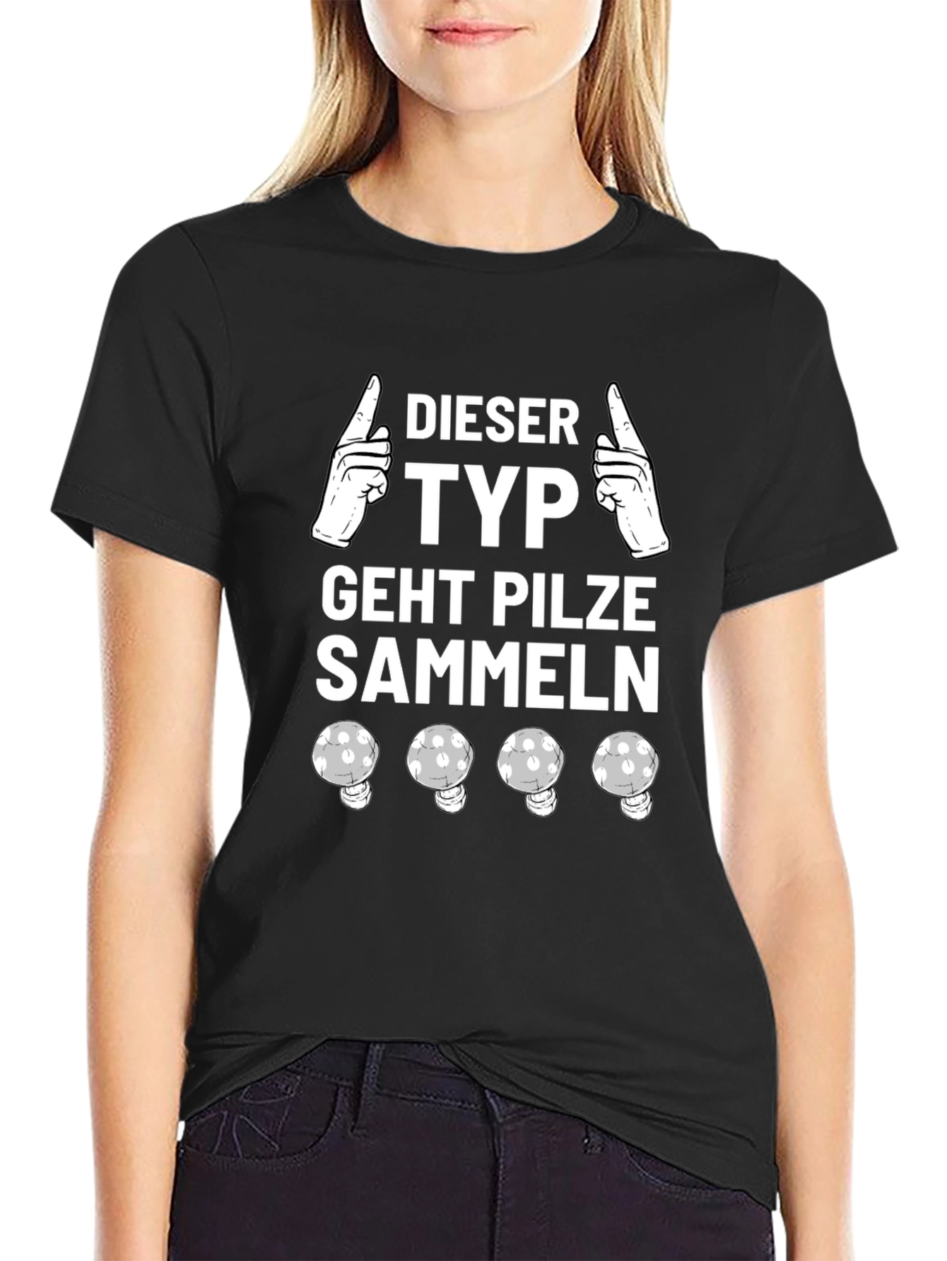 Funny Mushroom Hunting T-Shirt