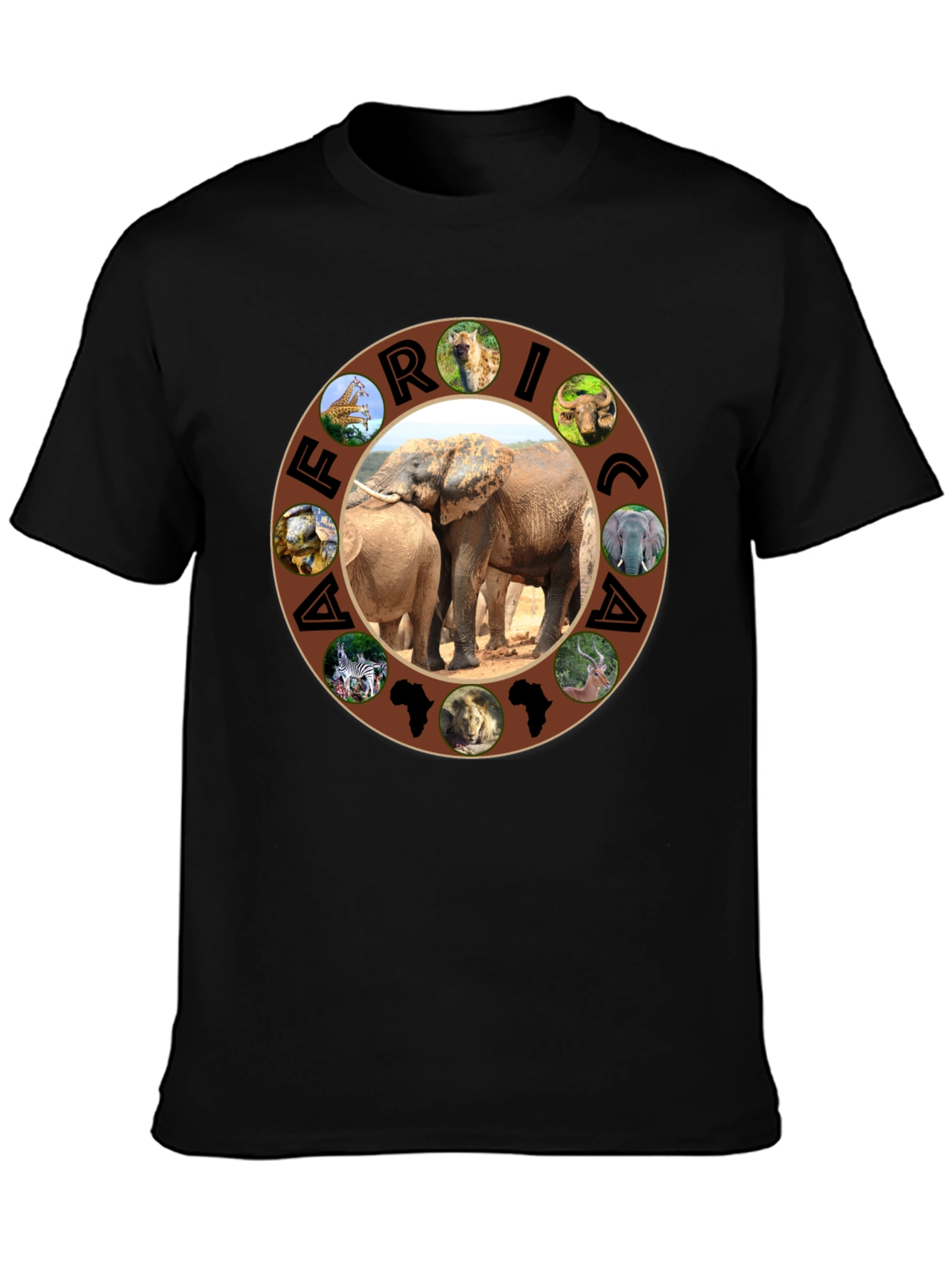 Africa Animals Graphic T-Shirt