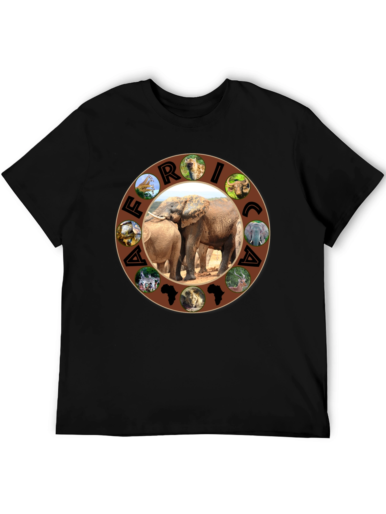 Africa Animals Graphic T-Shirt