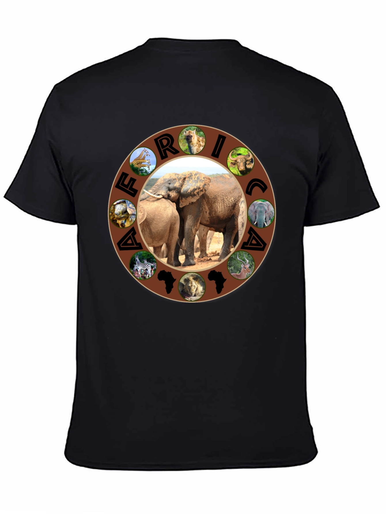 Africa Animals Graphic T-Shirt