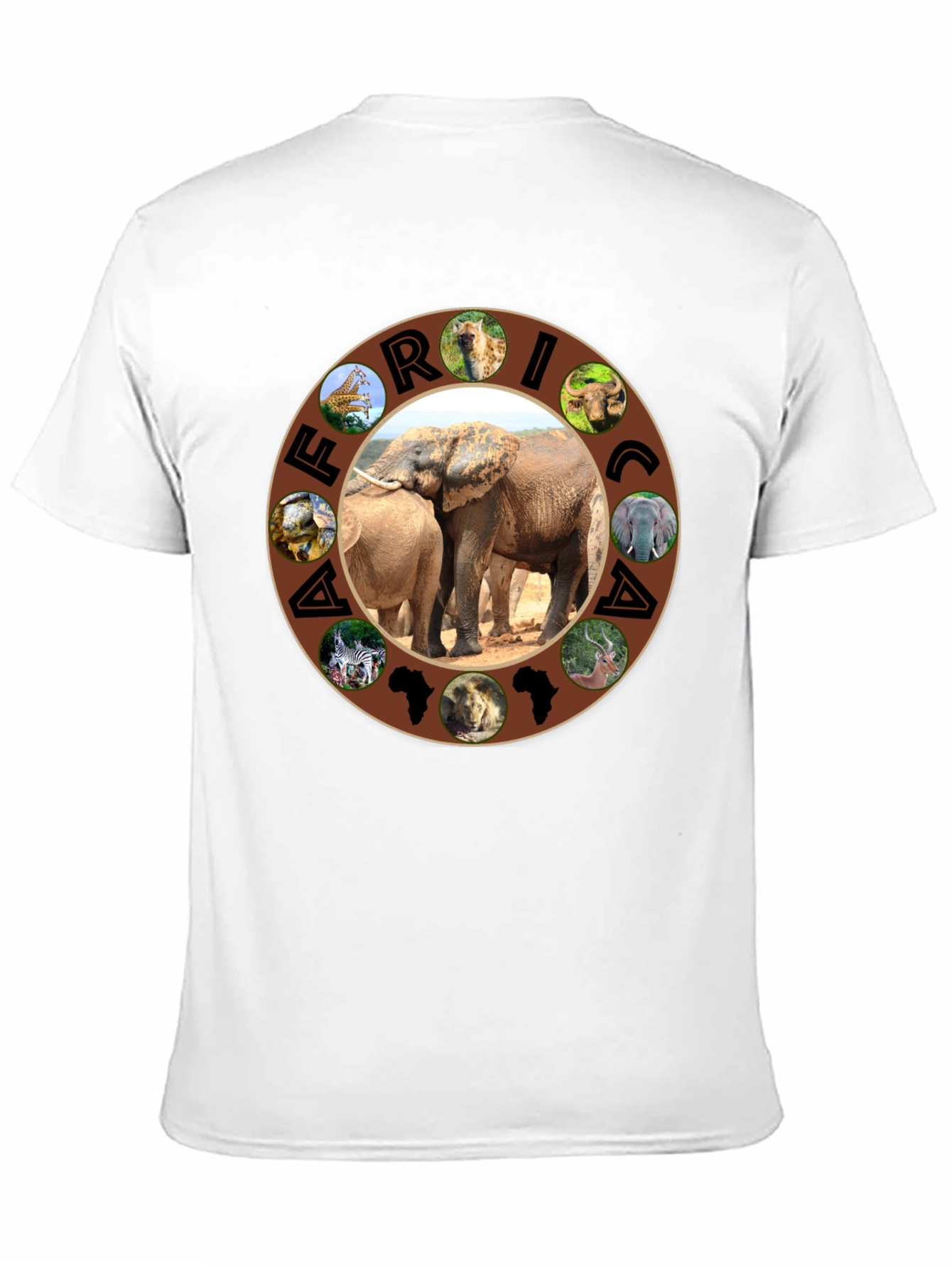 Africa Animals Graphic T-Shirt