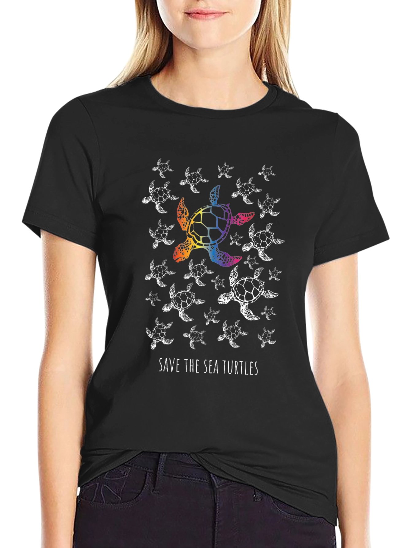 Save the Sea Turtles Graphic Tee