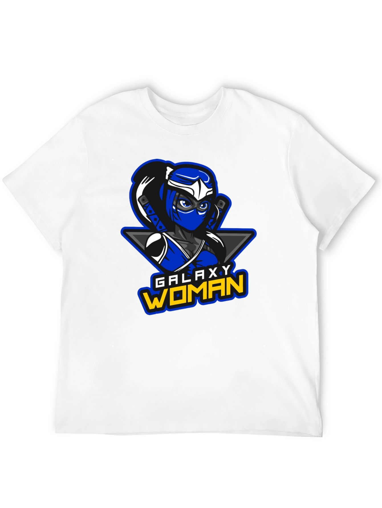 Galaxy Woman Ninja Graphic T-Shirt