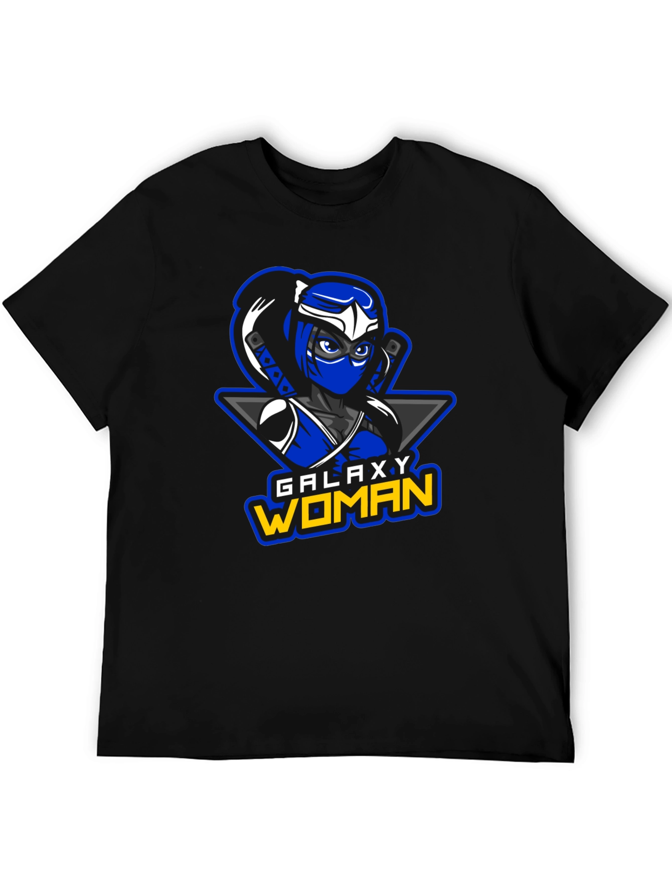 Galaxy Woman Ninja Graphic T-Shirt
