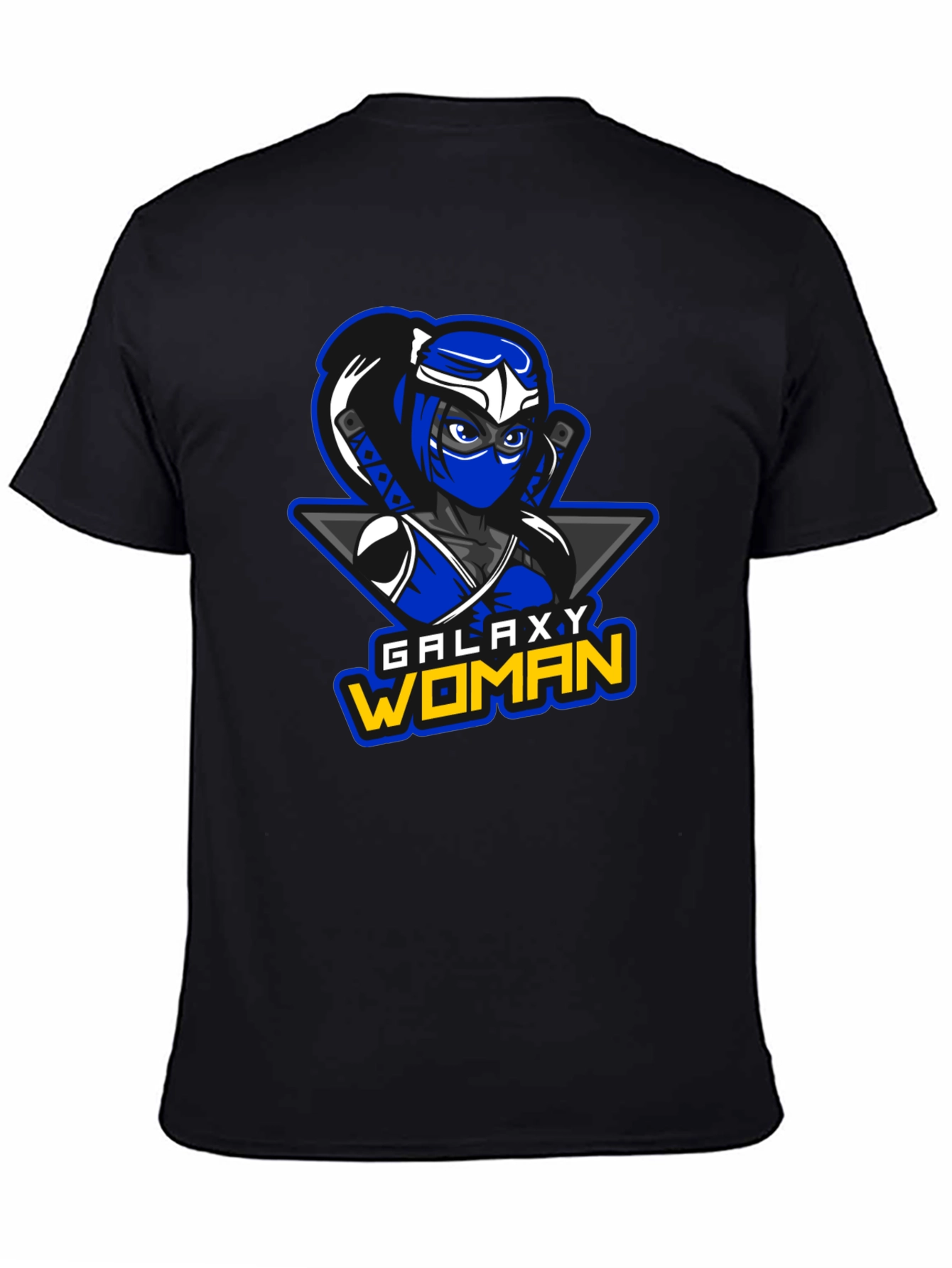 Galaxy Woman Ninja Graphic T-Shirt