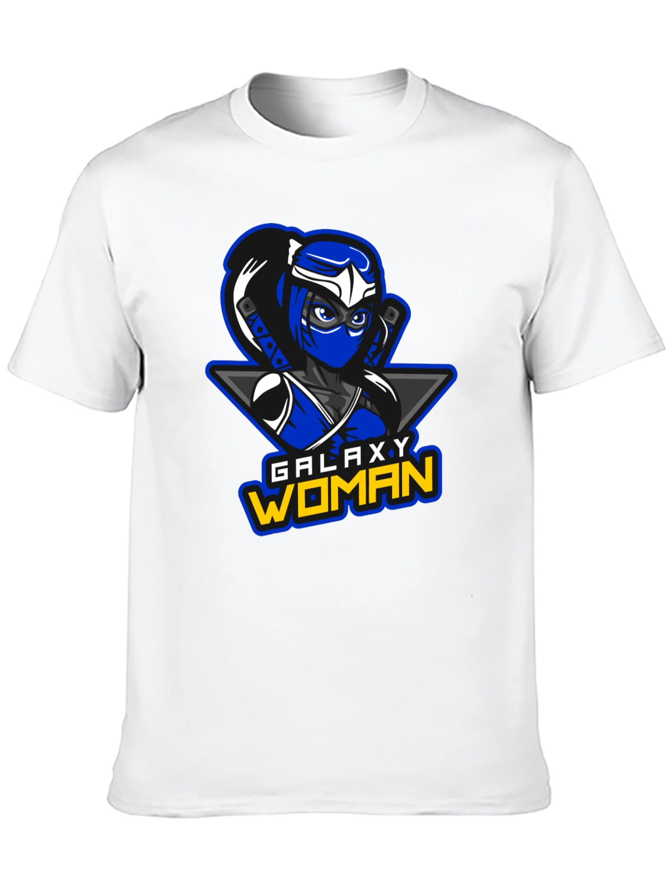Galaxy Woman Ninja Graphic T-Shirt