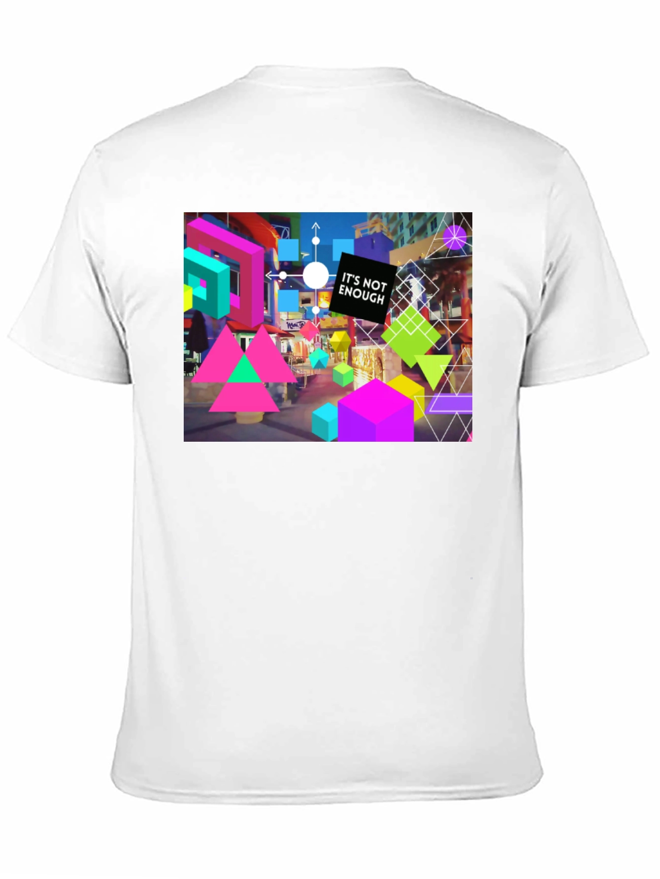 Abstract Geometric Graphic T-Shirt