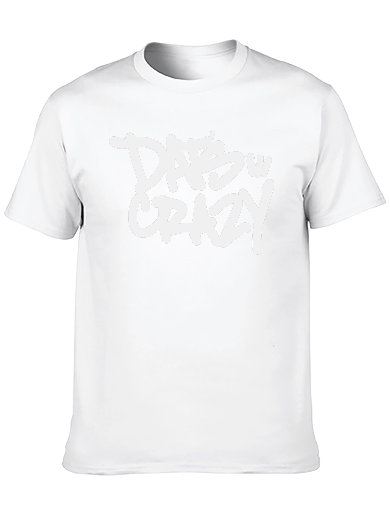 Dats W Crazy Graphic Tee - Black