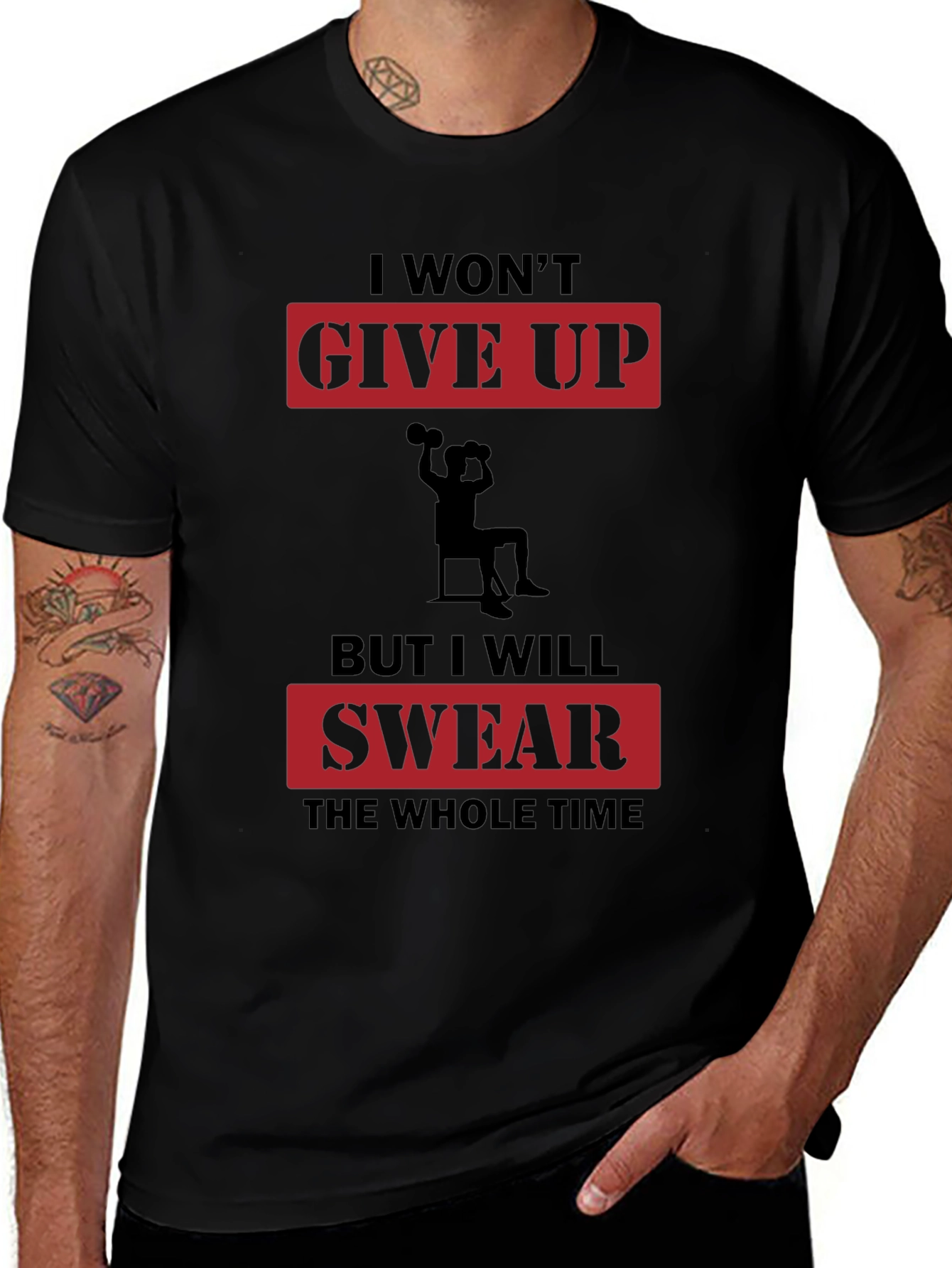 Funny Workout Motivation T-Shirt