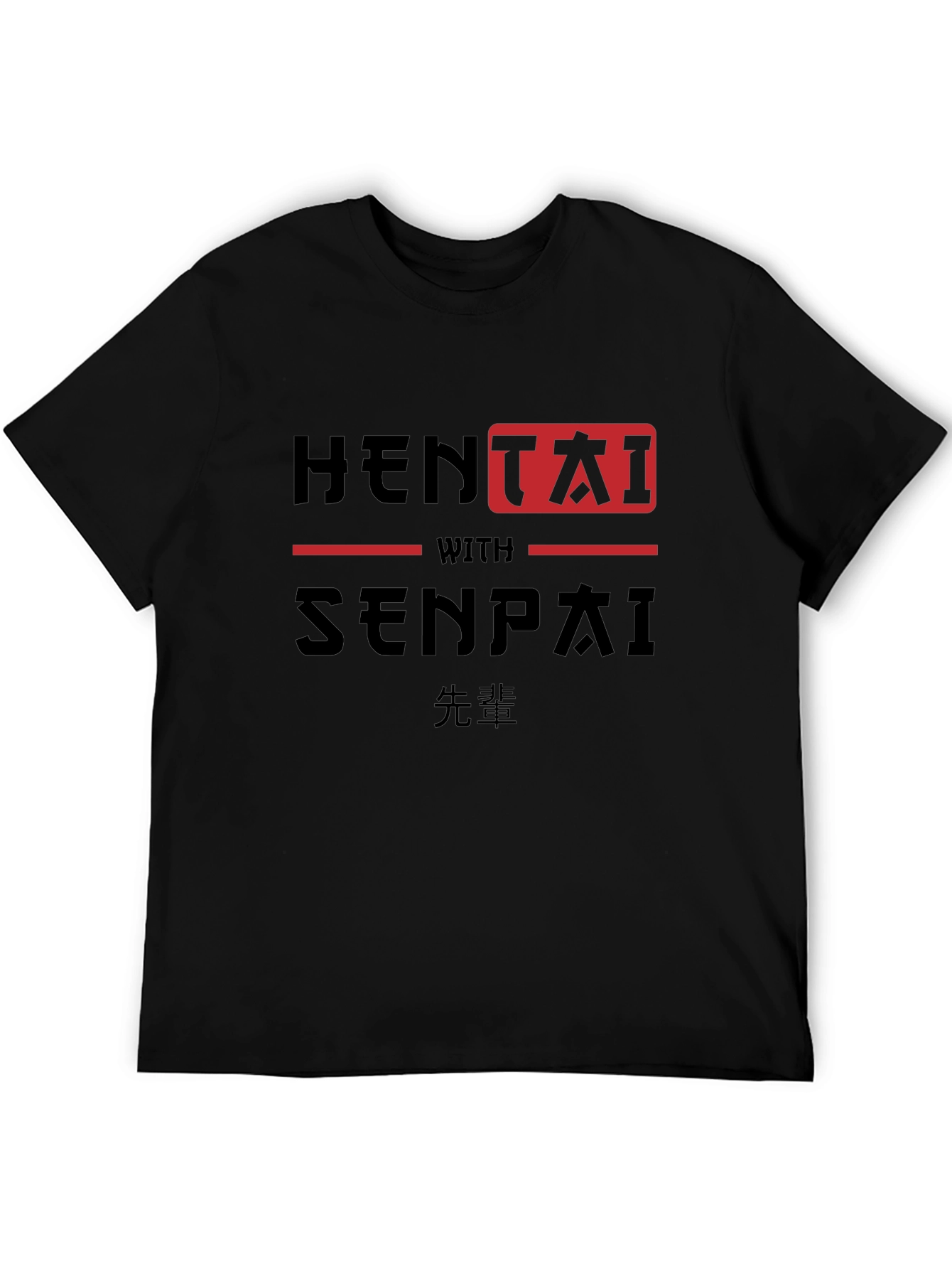 Hentai with Senpai Anime Graphic T-Shirt