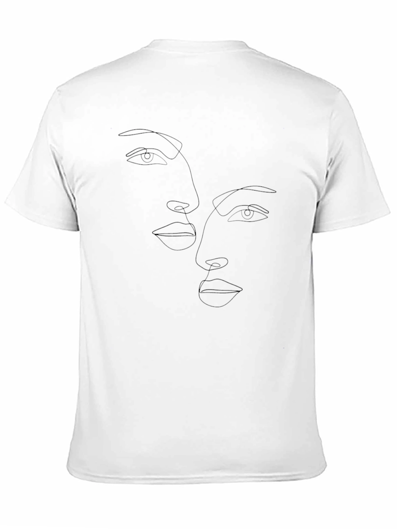 Classic Black Crew Neck Tee
