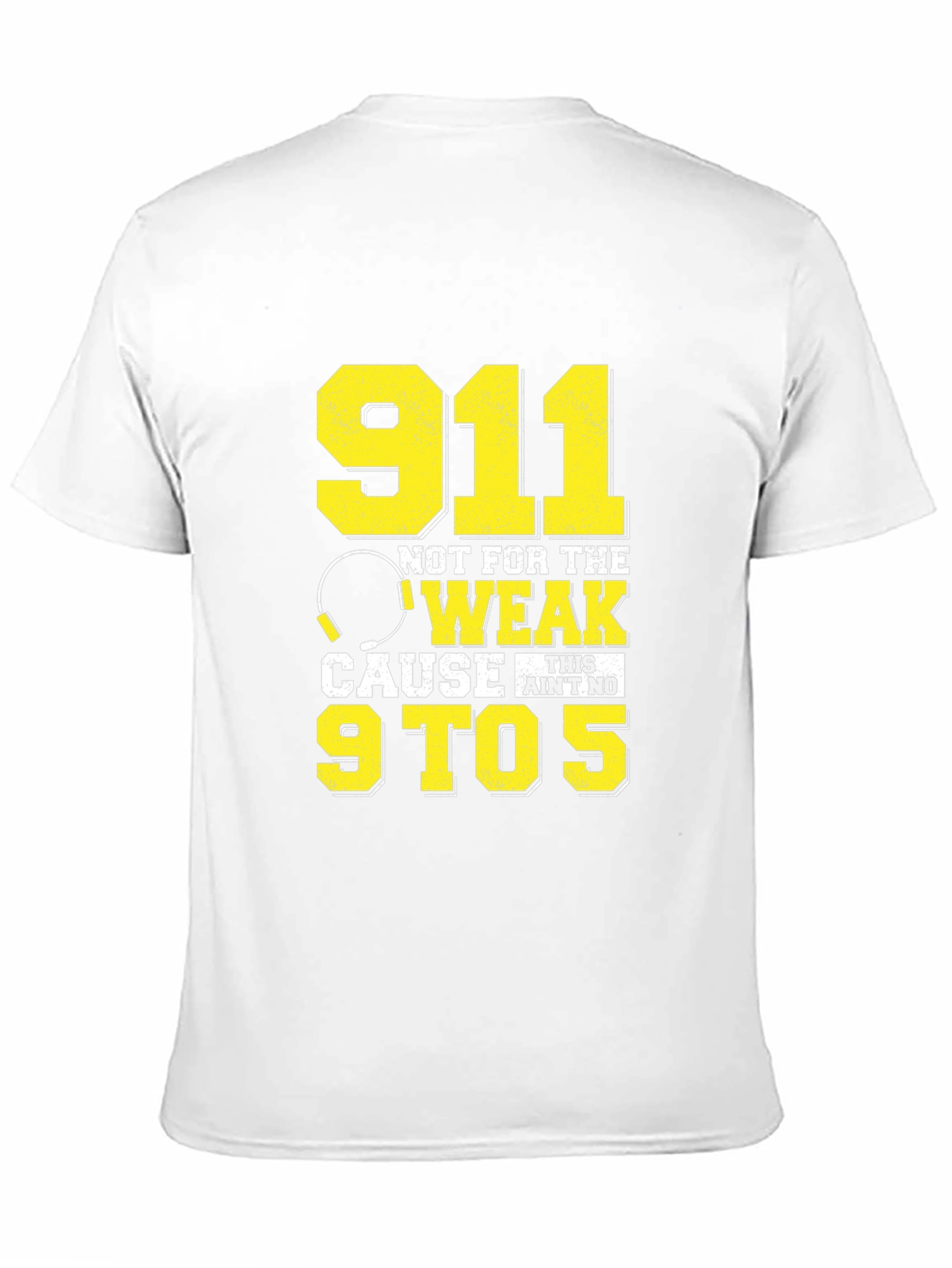 911 Dispatcher Not For The Weak Graphic T-Shirt