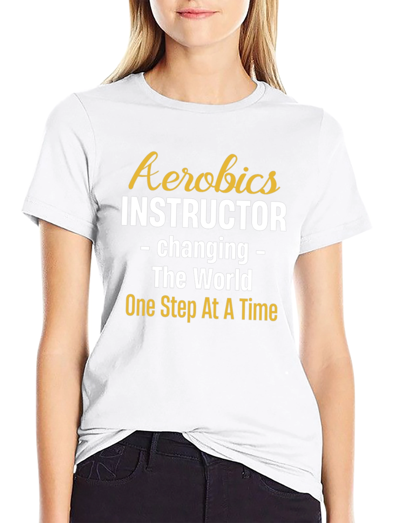 Aerobics Instructor Graphic T-Shirt
