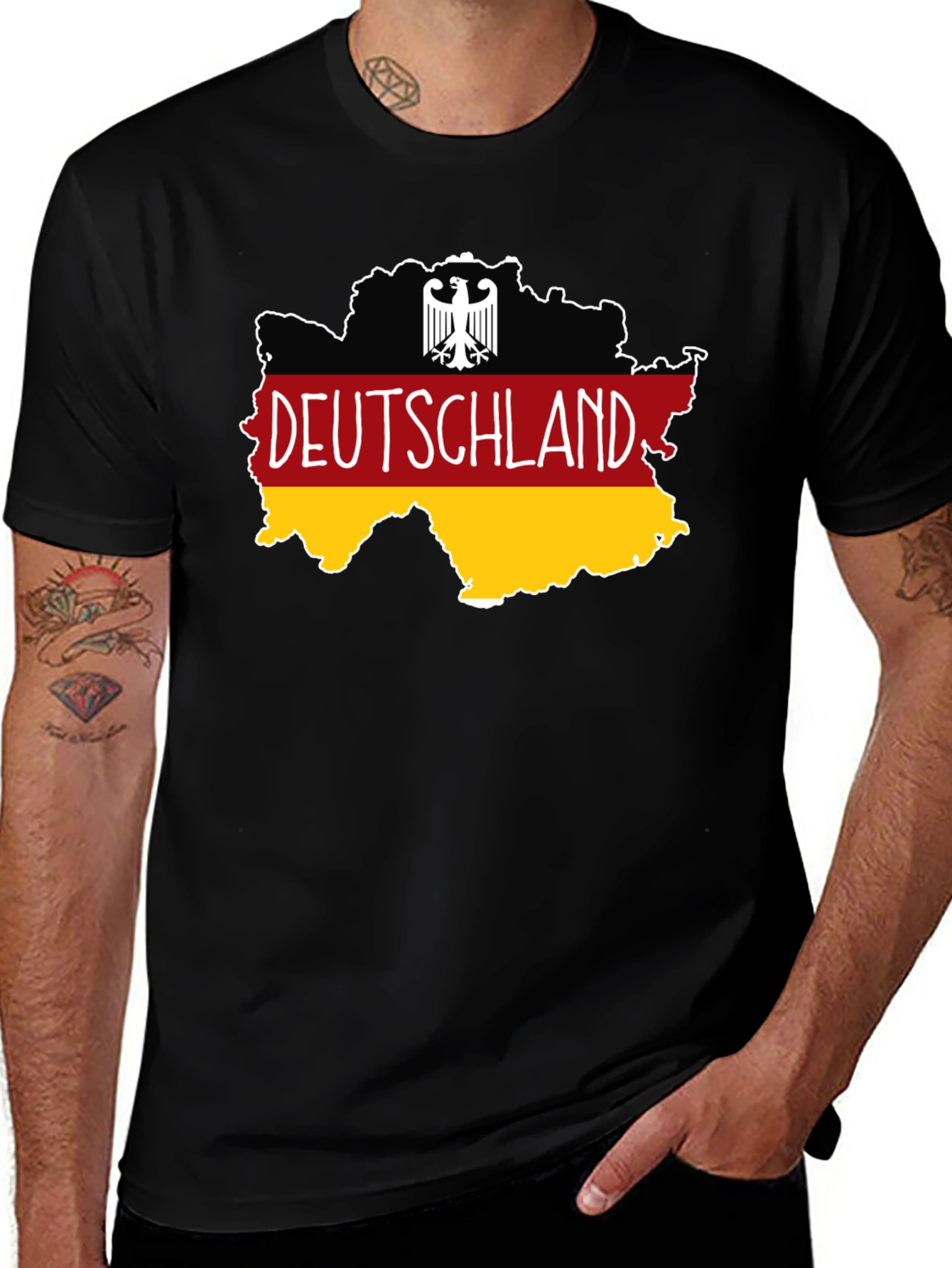 Germany Deutschland Map T-Shirt