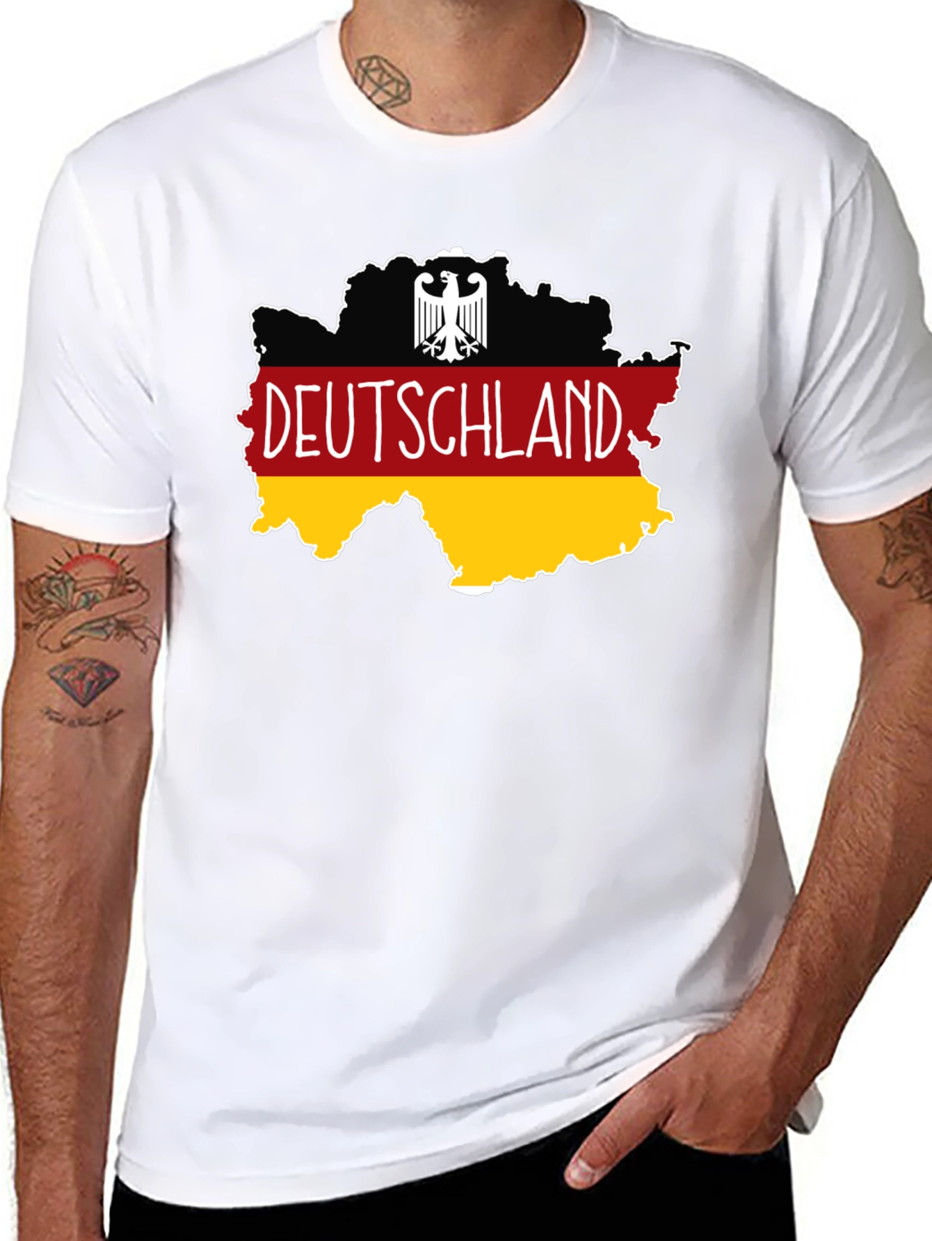 Germany Deutschland Map T-Shirt