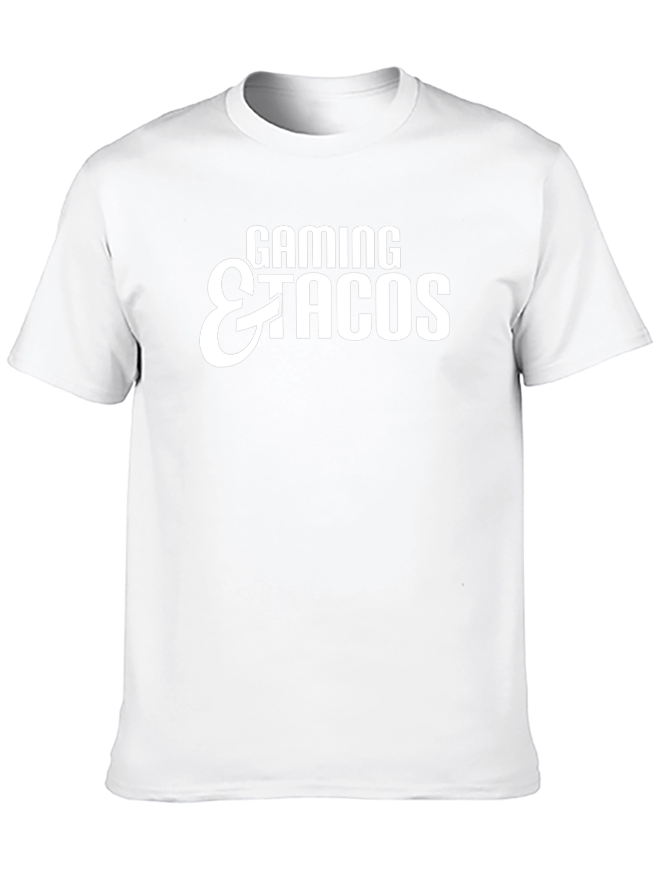 Gaming & Tacos Graphic Tee - Black