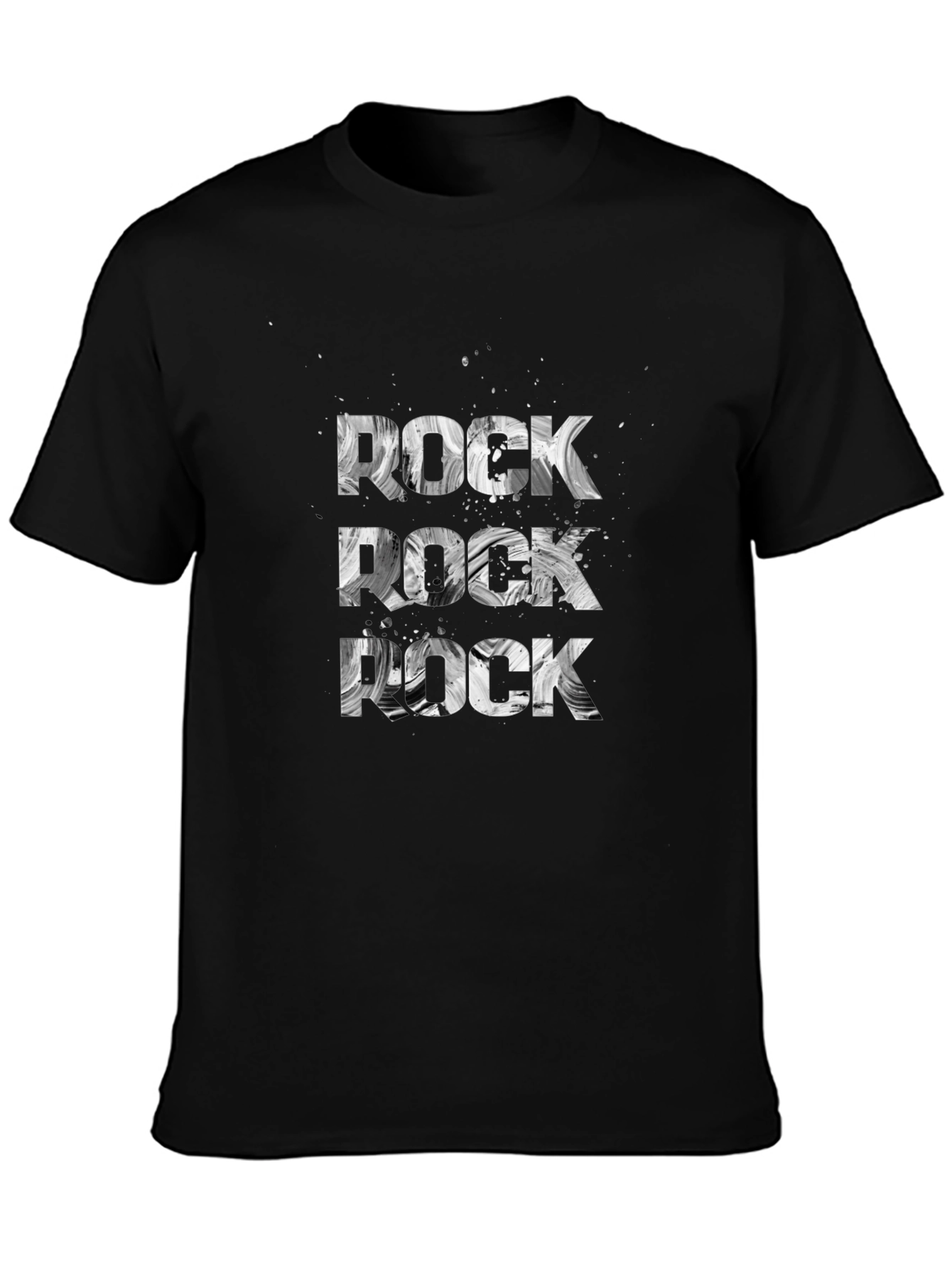 Rock Graphic Tee - Mens Short Sleeve T-Shirt