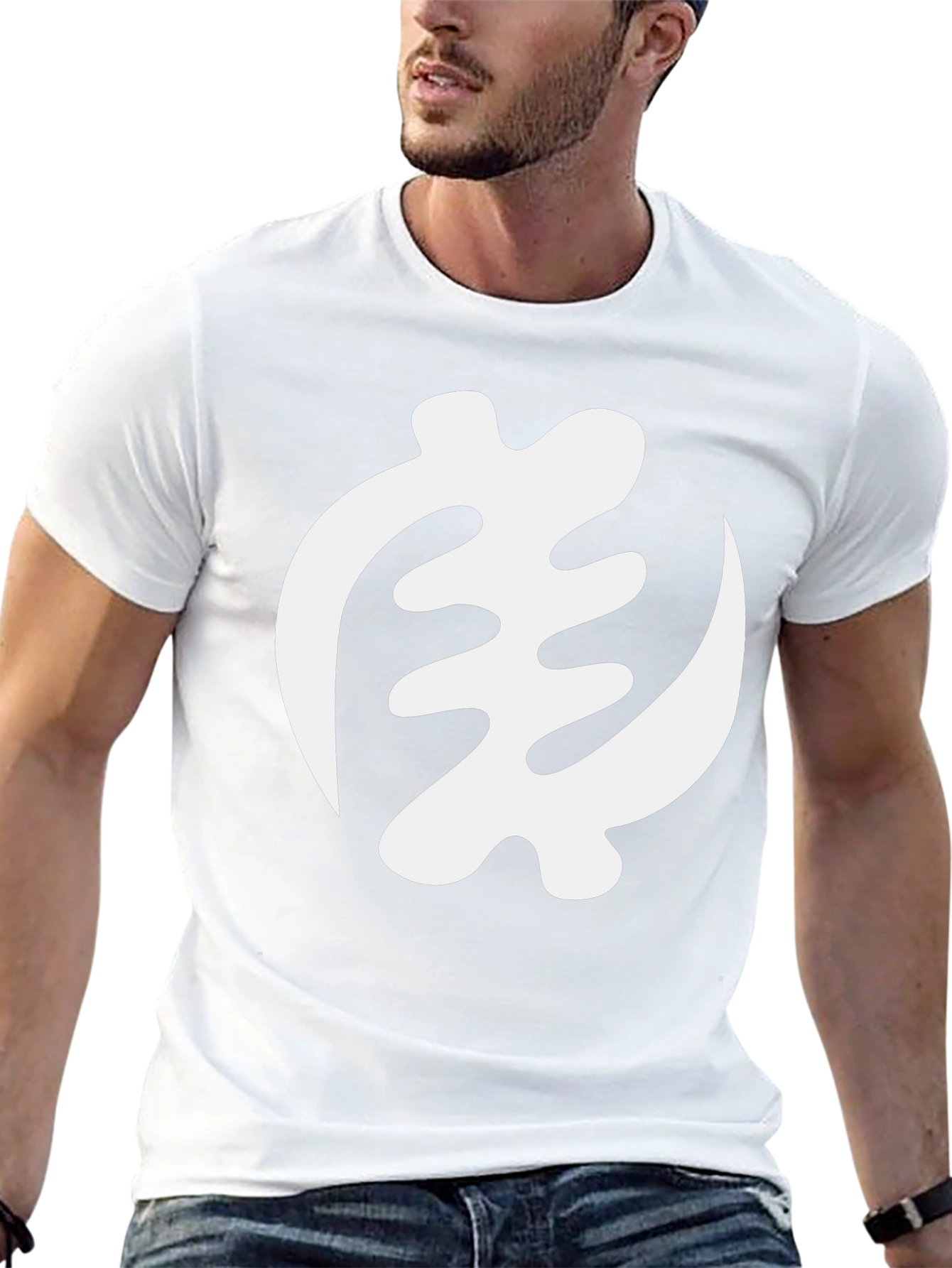 Adinkra Gye Nyame Symbol Black Tee