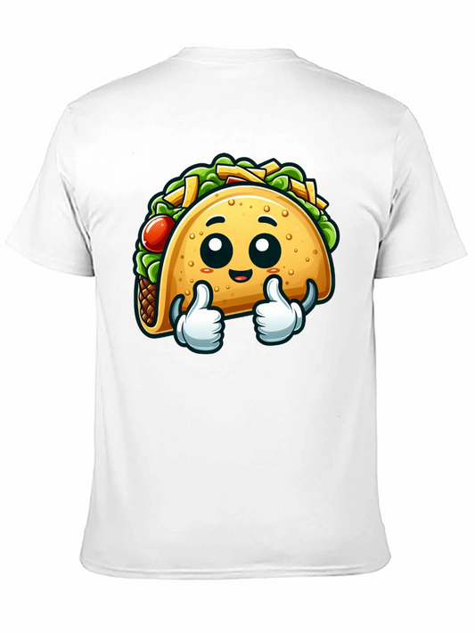 Funny Taco Cartoon Graphic T-Shirt