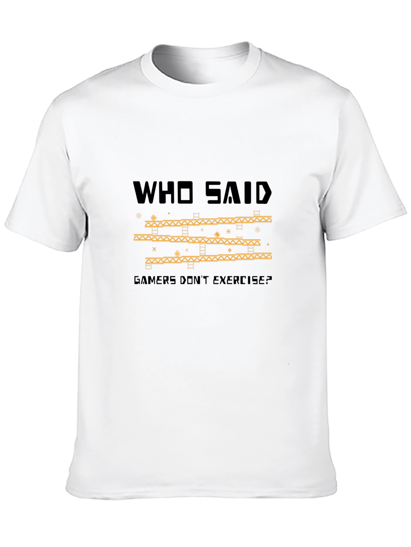 Gamer Exercise Black T-Shirt