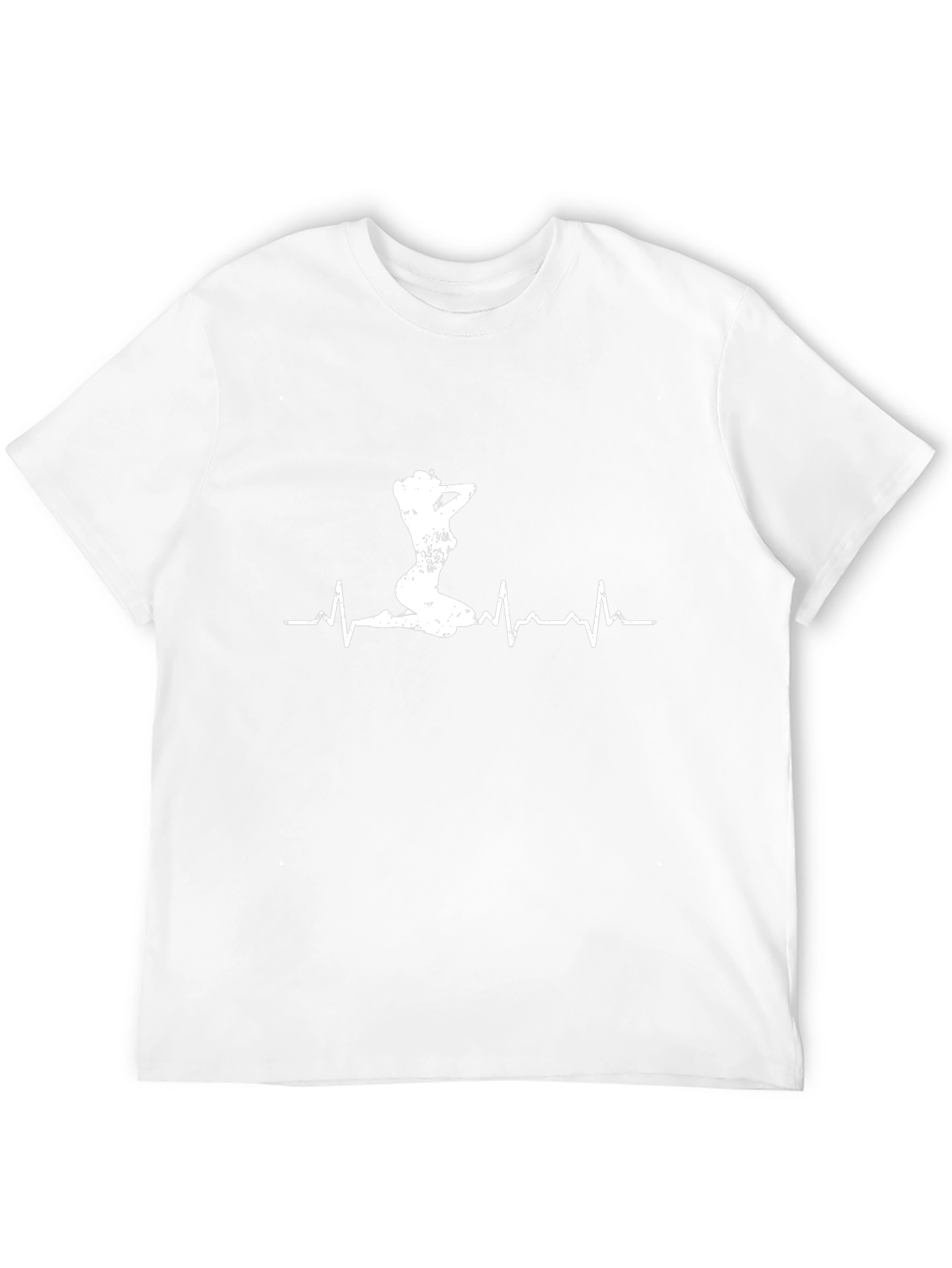 Heartbeat Pin-Up T-Shirt - Mens Graphic Tee