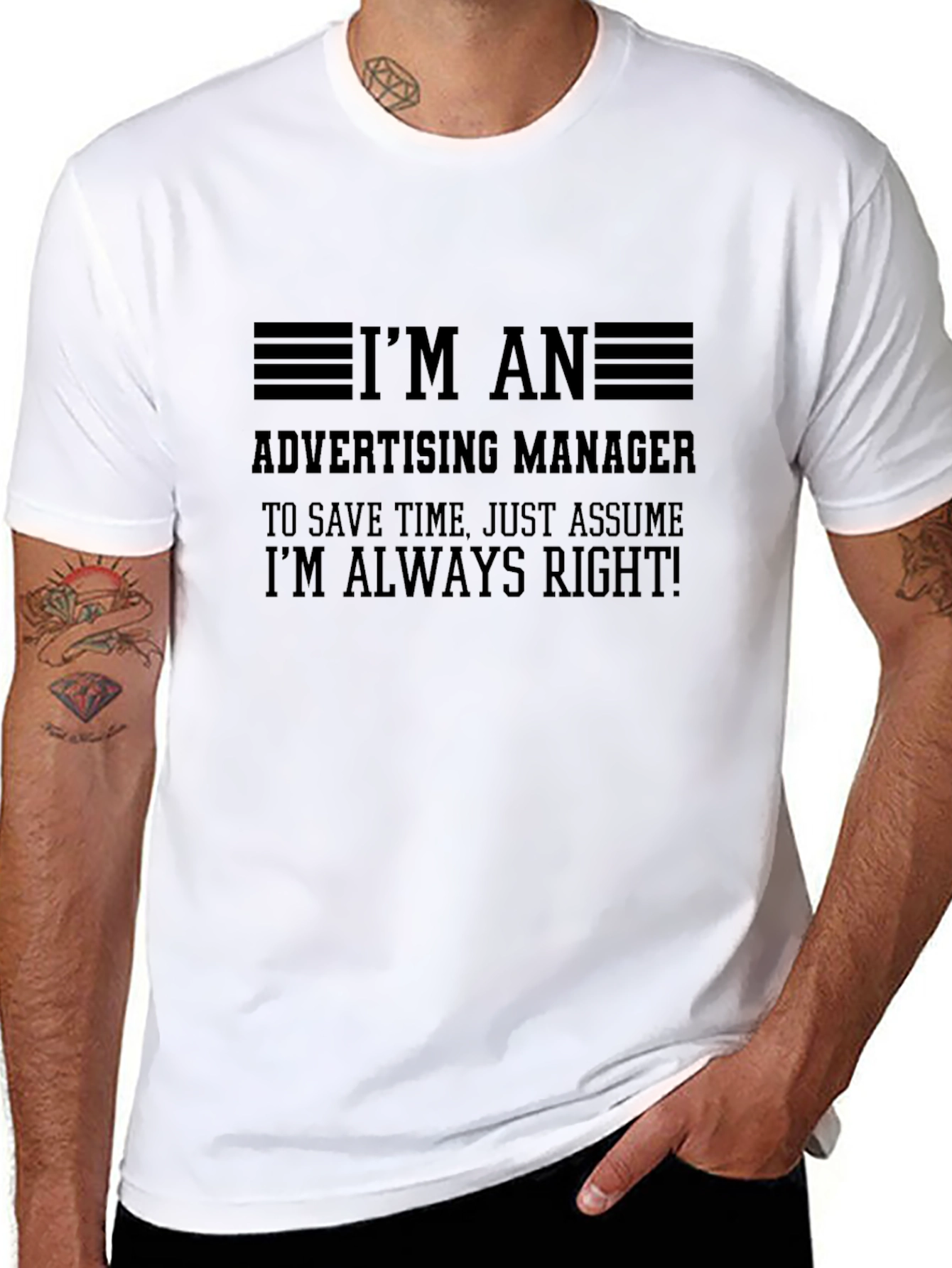 Advertising Manager Humor T-Shirt