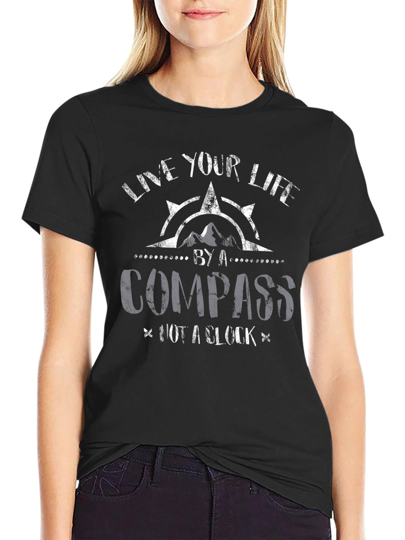 Live Your Life by a Compass T-Shirt