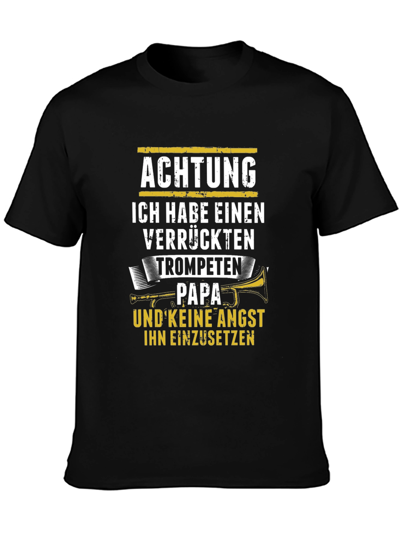 Funny Trumpet Papa T-Shirt