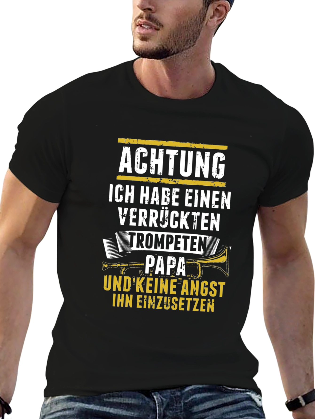 Funny Trumpet Papa T-Shirt